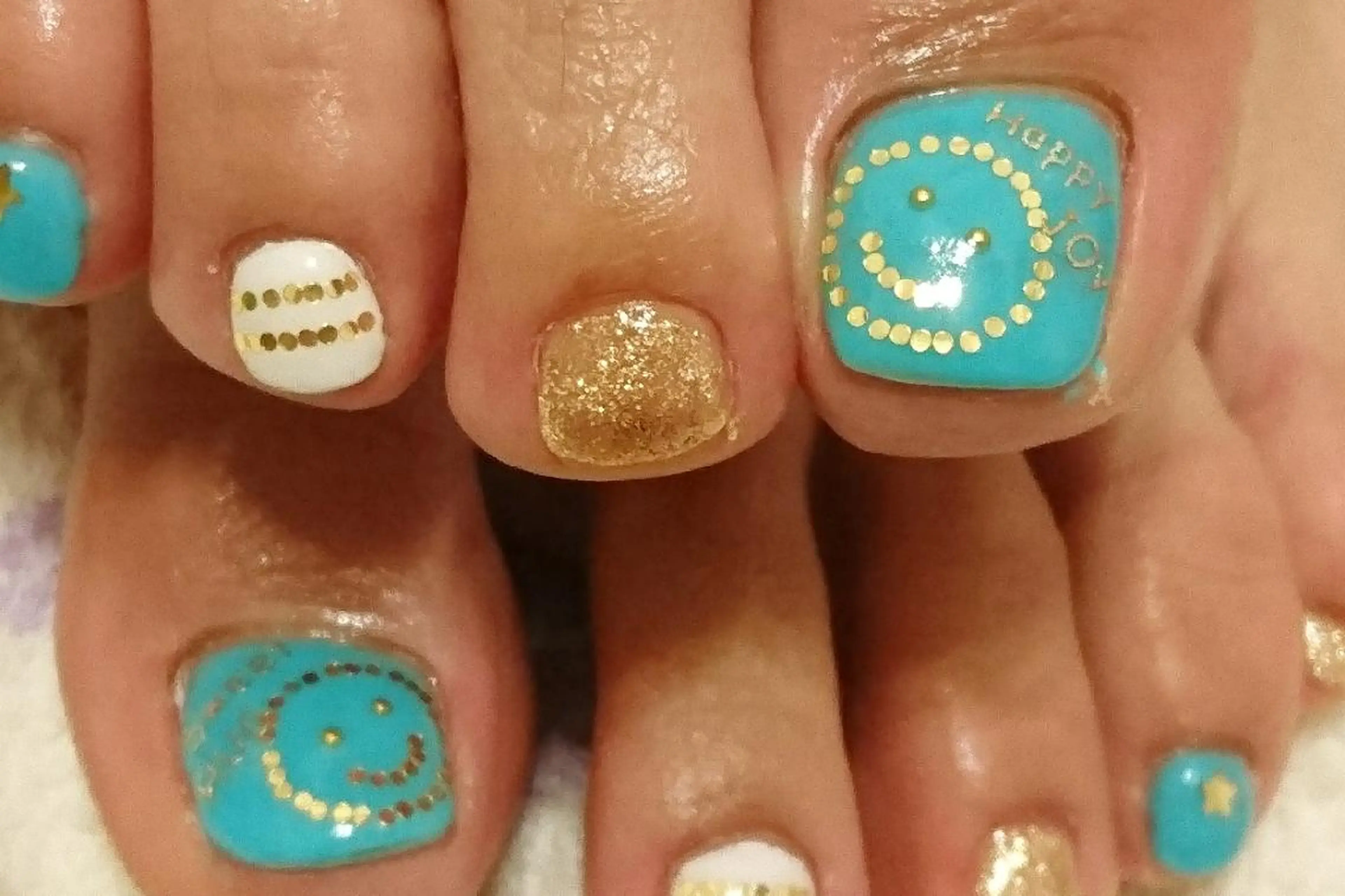 ネイル アートネイル フットネイル ジェルネイル あんきち    のネイルデザイン