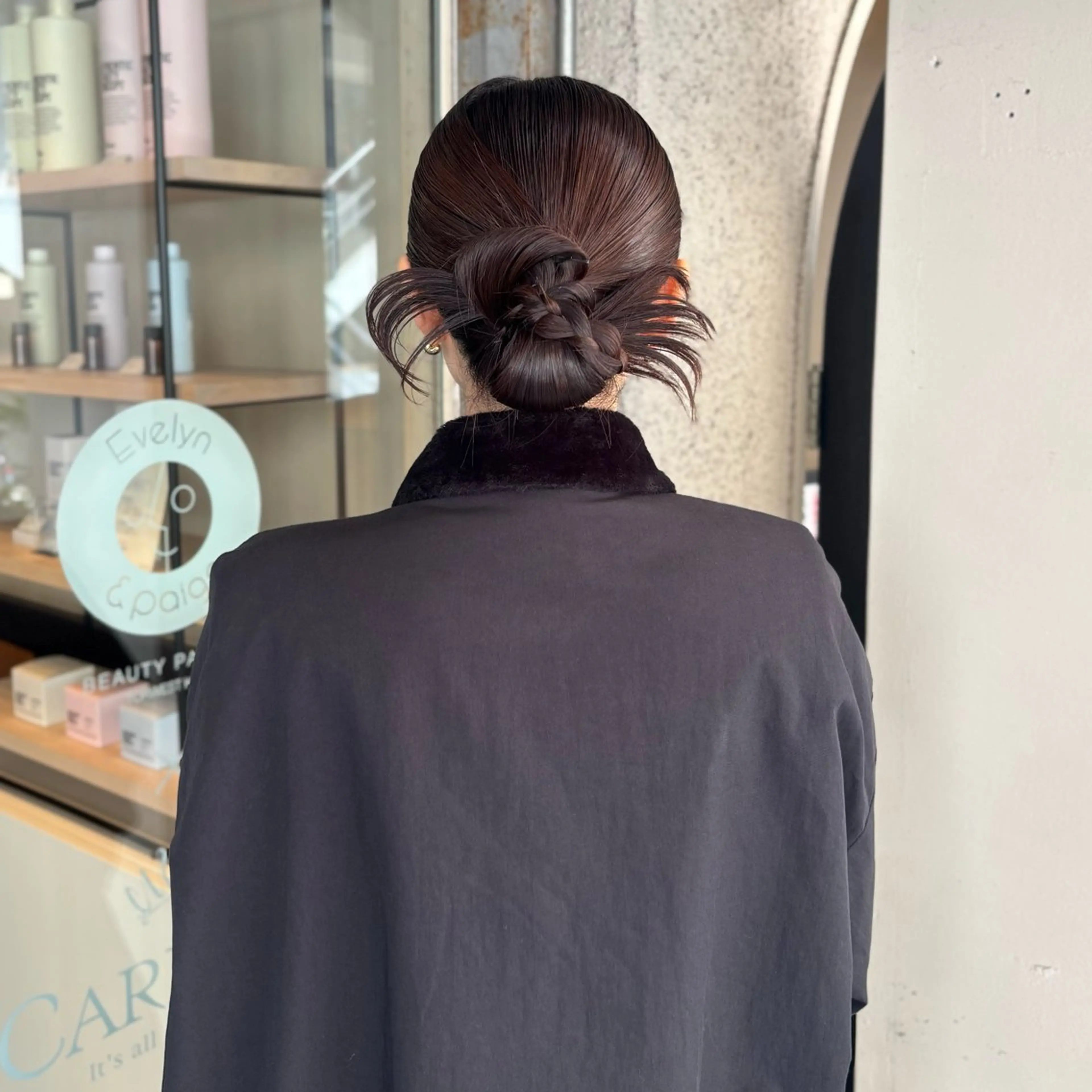 ヘアアレンジ 髪飾り ヘアセット 芦刈 咲来のヘアスタイル
