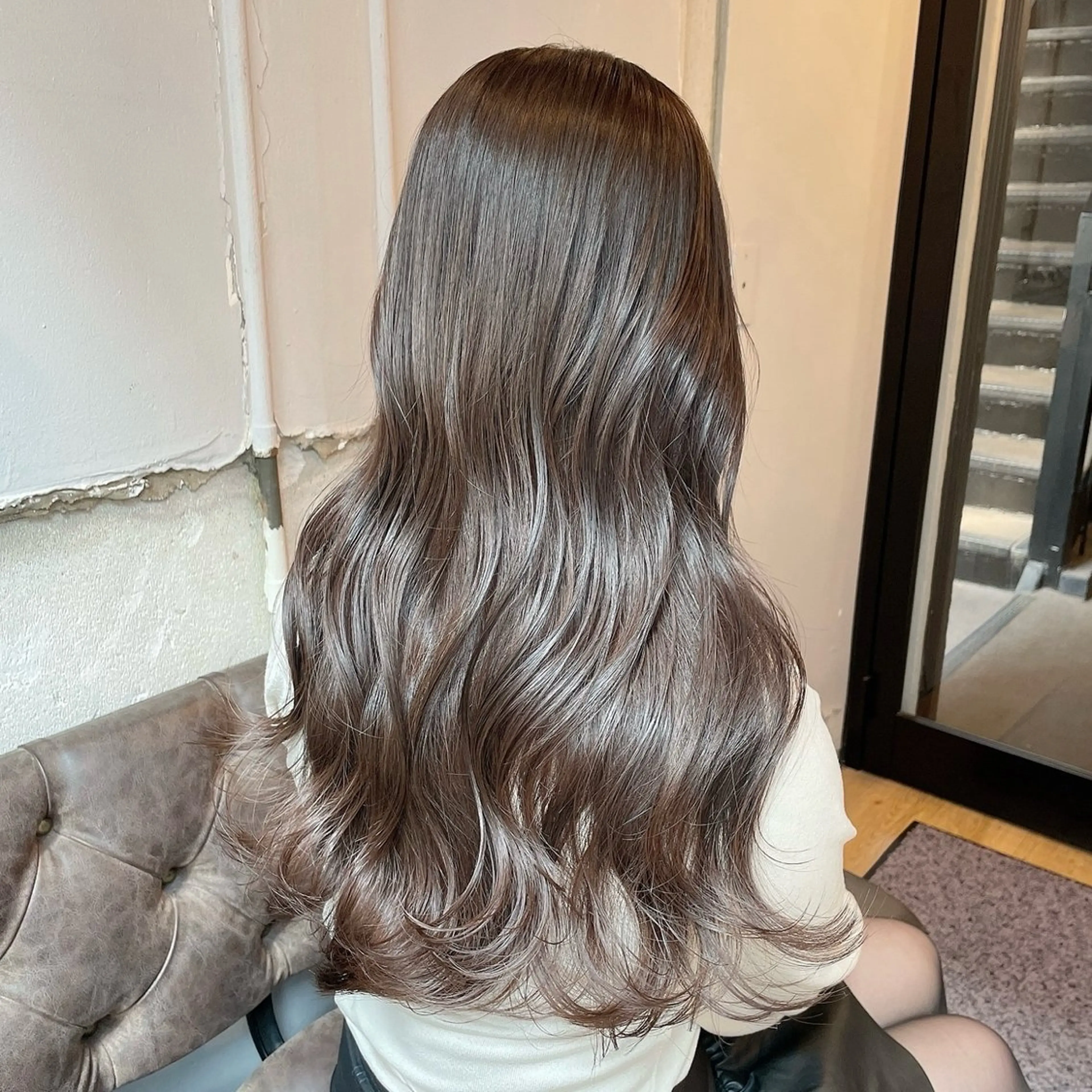 ミディアム カラー ヘアカラー トリートメント 🎀愛されモテ カラー🎀/moeのヘアスタイル