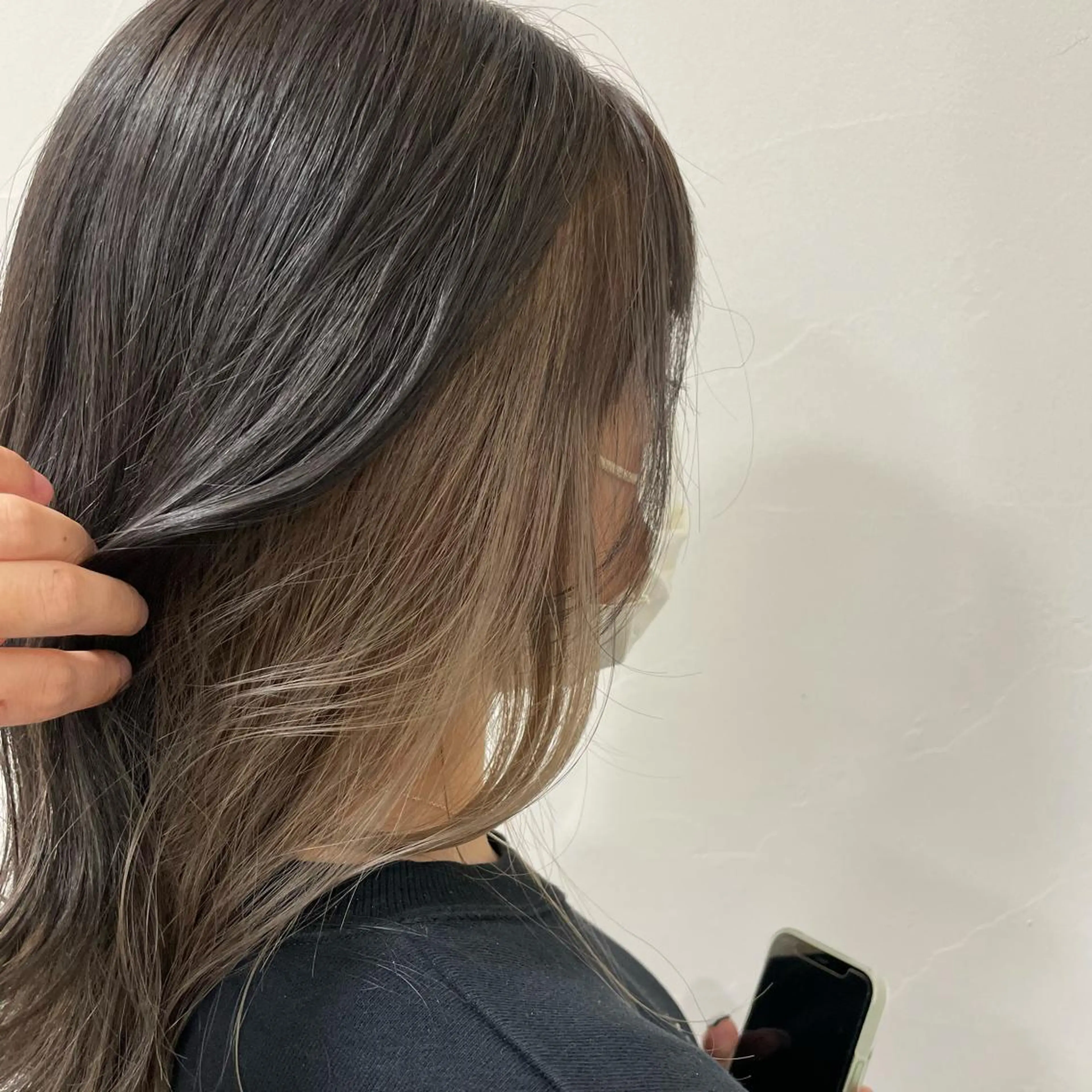 セミロング カラー 🌼杉田 胡桃🌼のヘアスタイル