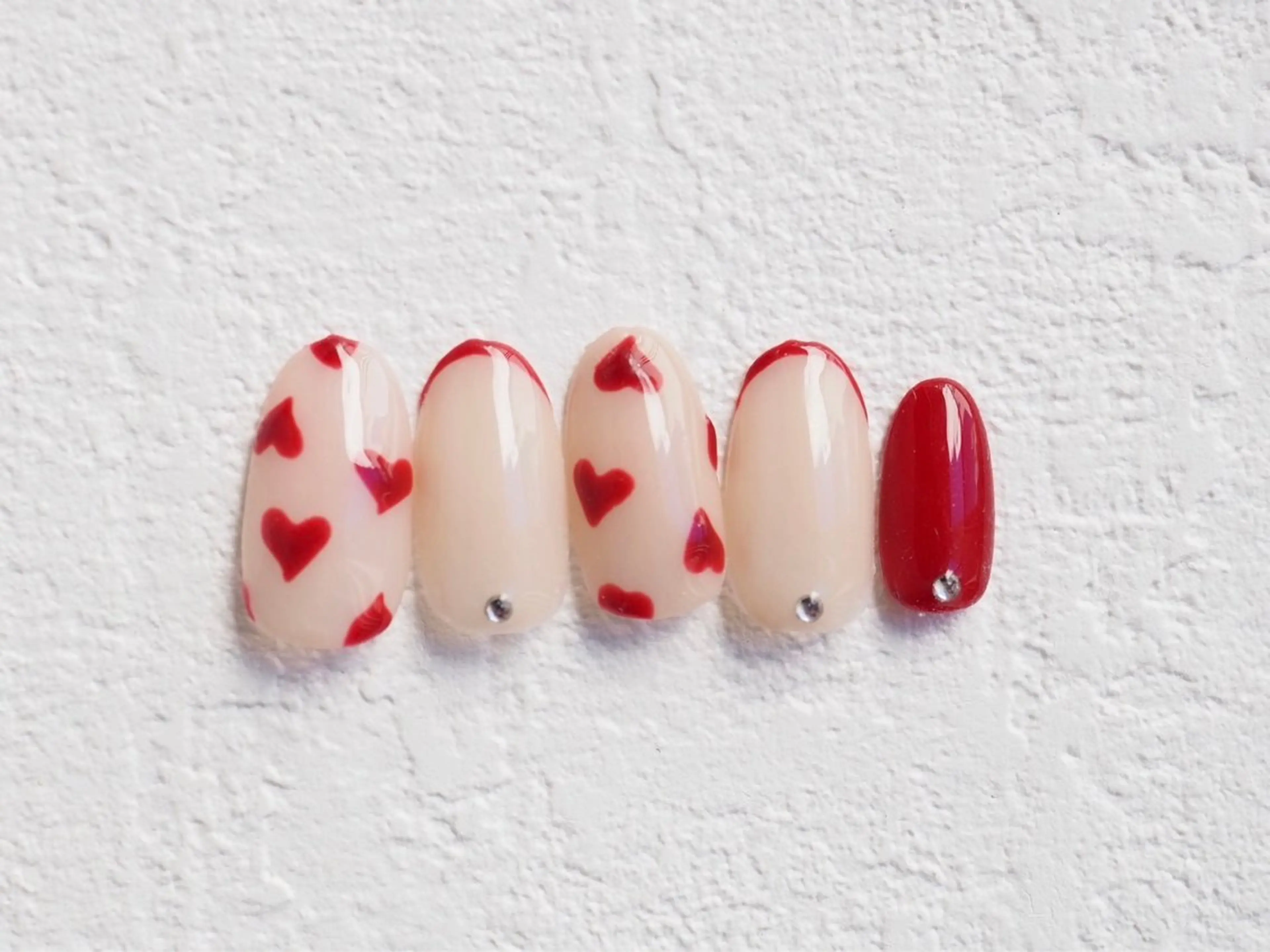 ネイル ハンドネイル トップネイリスト Ribbon立川店のネイルデザイン