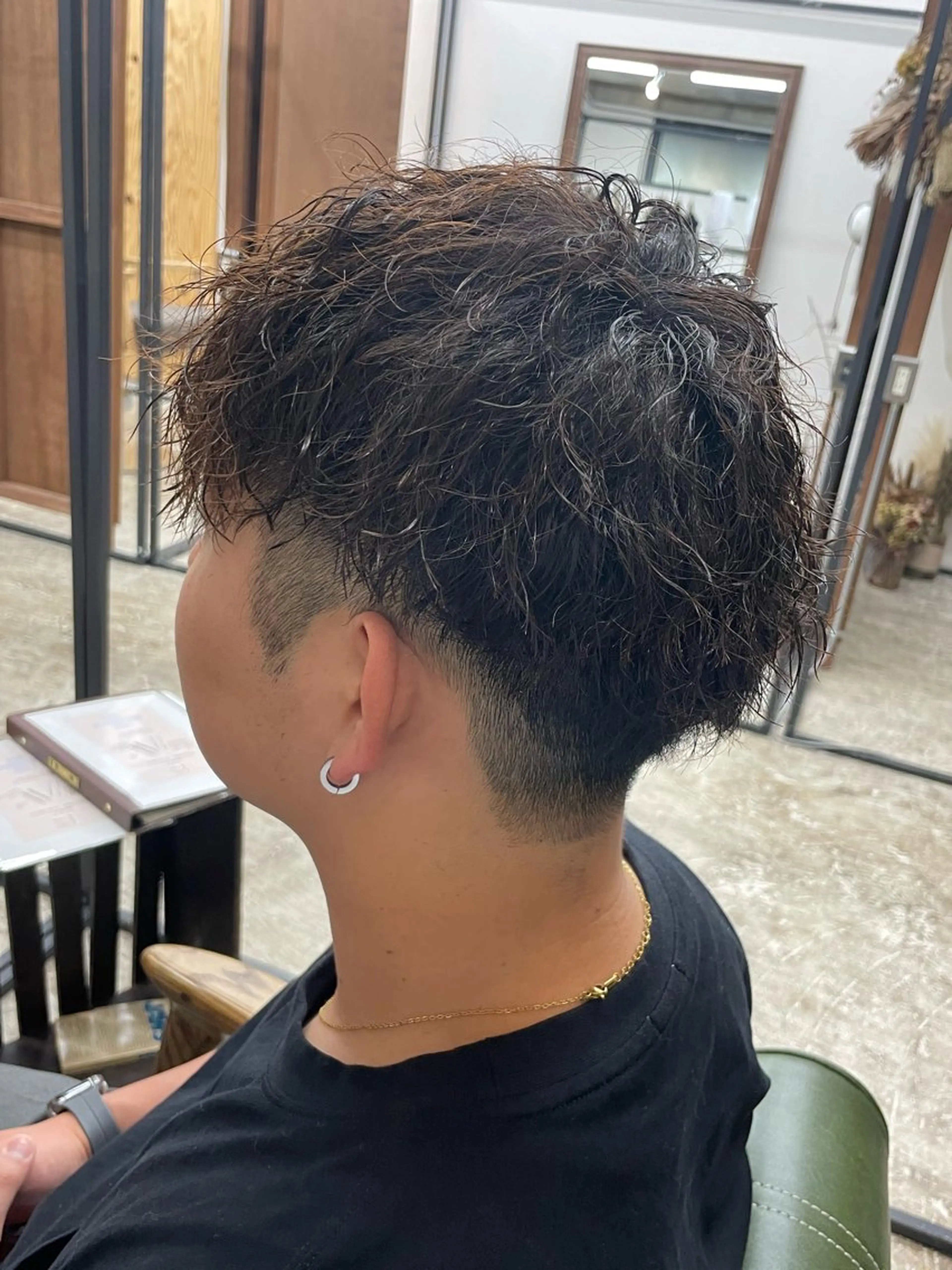 ⚡️メンズ限定価格⚡️カット+ツイストスパイラルパーマ+トリートメントの写真