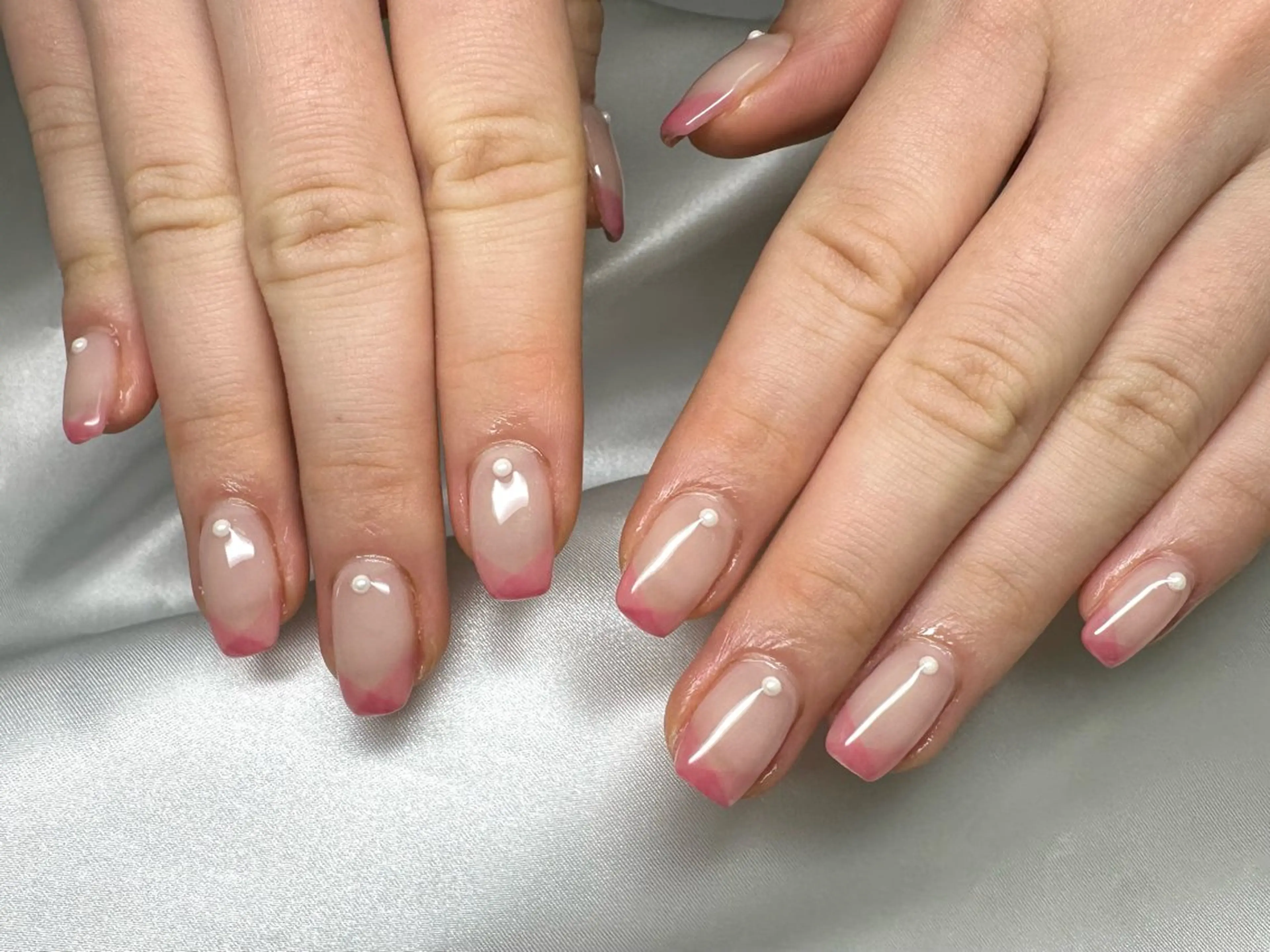 ネイル フレンチネイル nu NANAのネイルデザイン