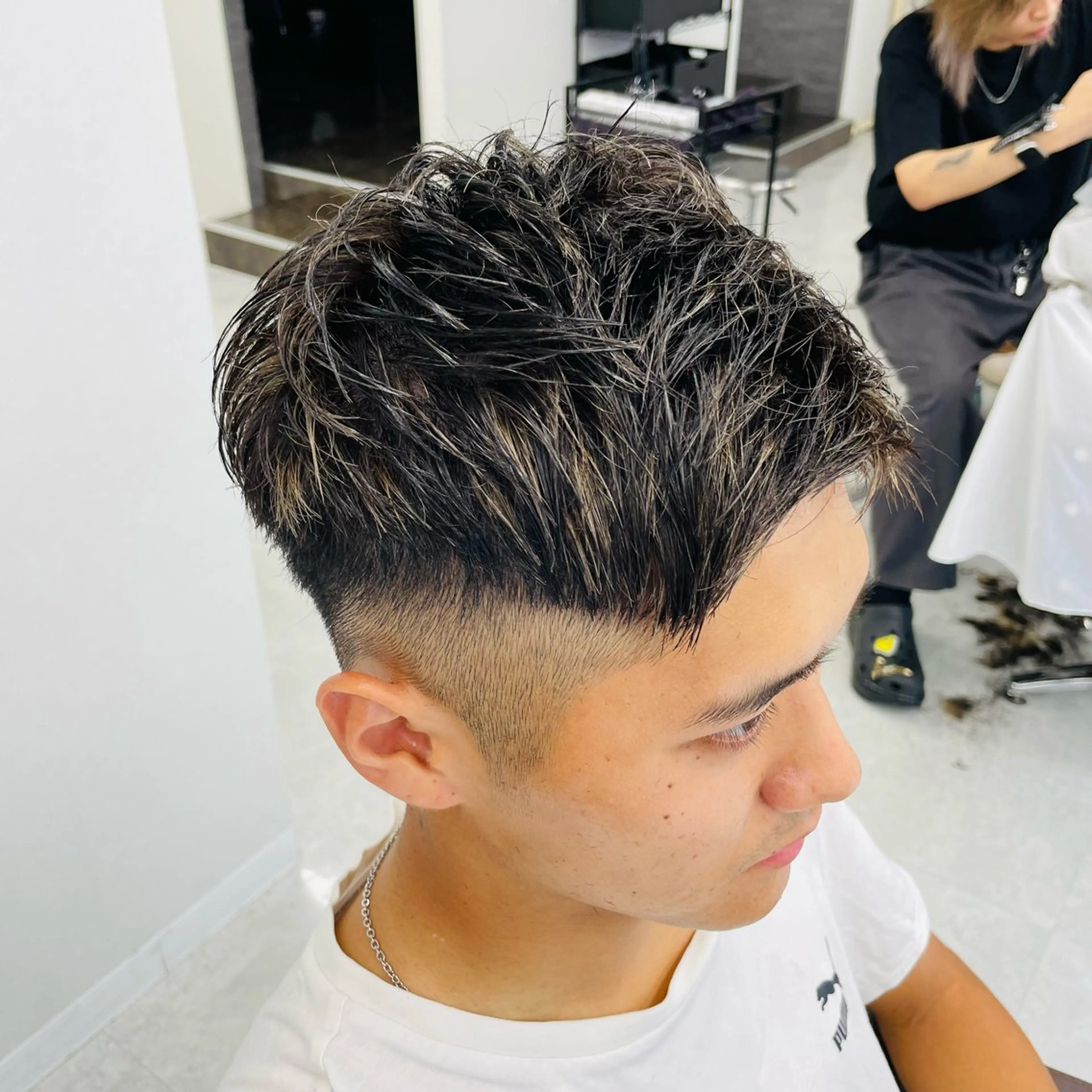 ショート カラー メンズ メンズカット特化✂︎ SHINGO 本厚木のヘアスタイル