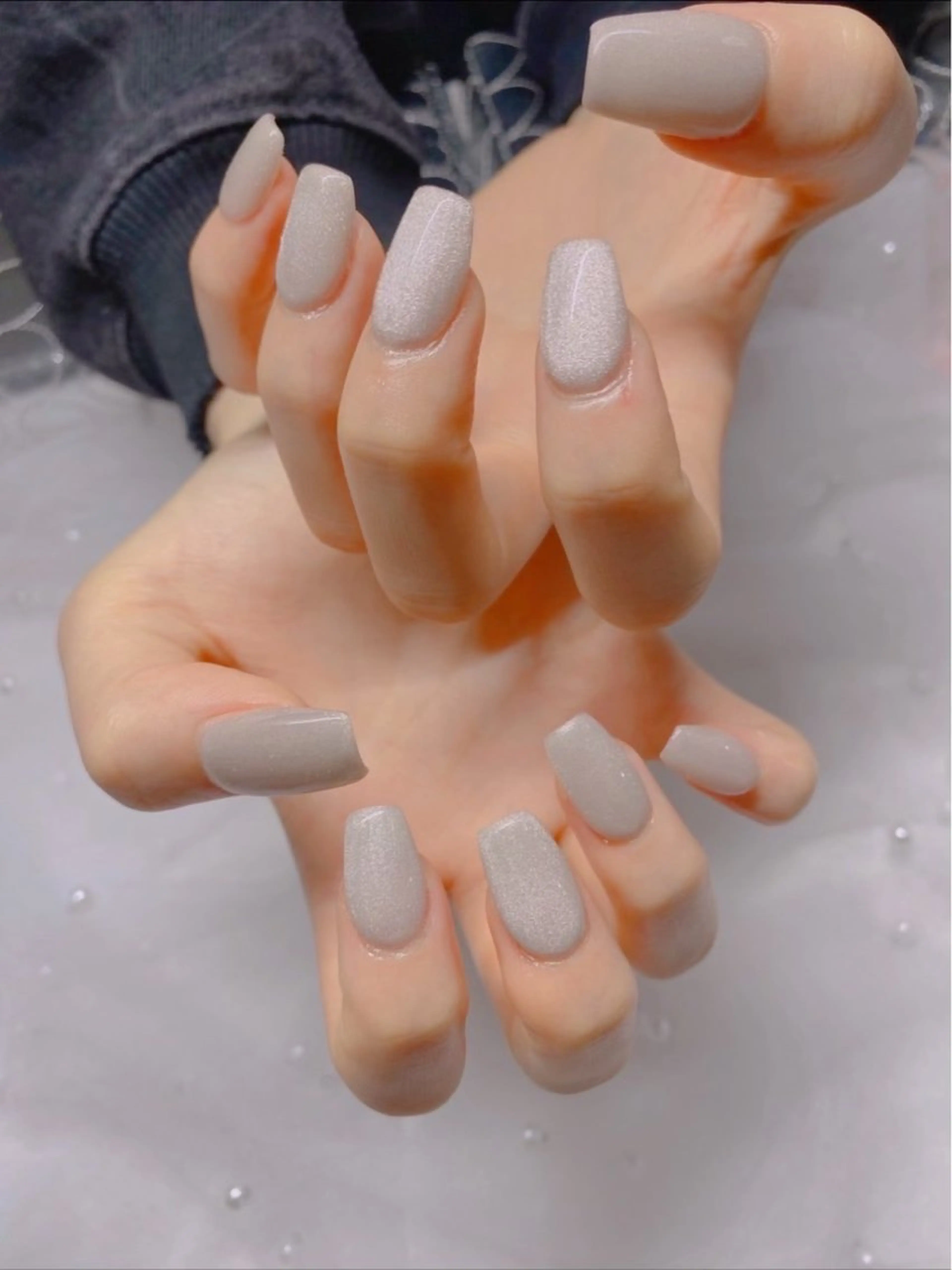 ネイル 長さ出し ハンドネイル Jasmine nailsalon所属・ジャスミン ネイルサロンのネイルデザイン