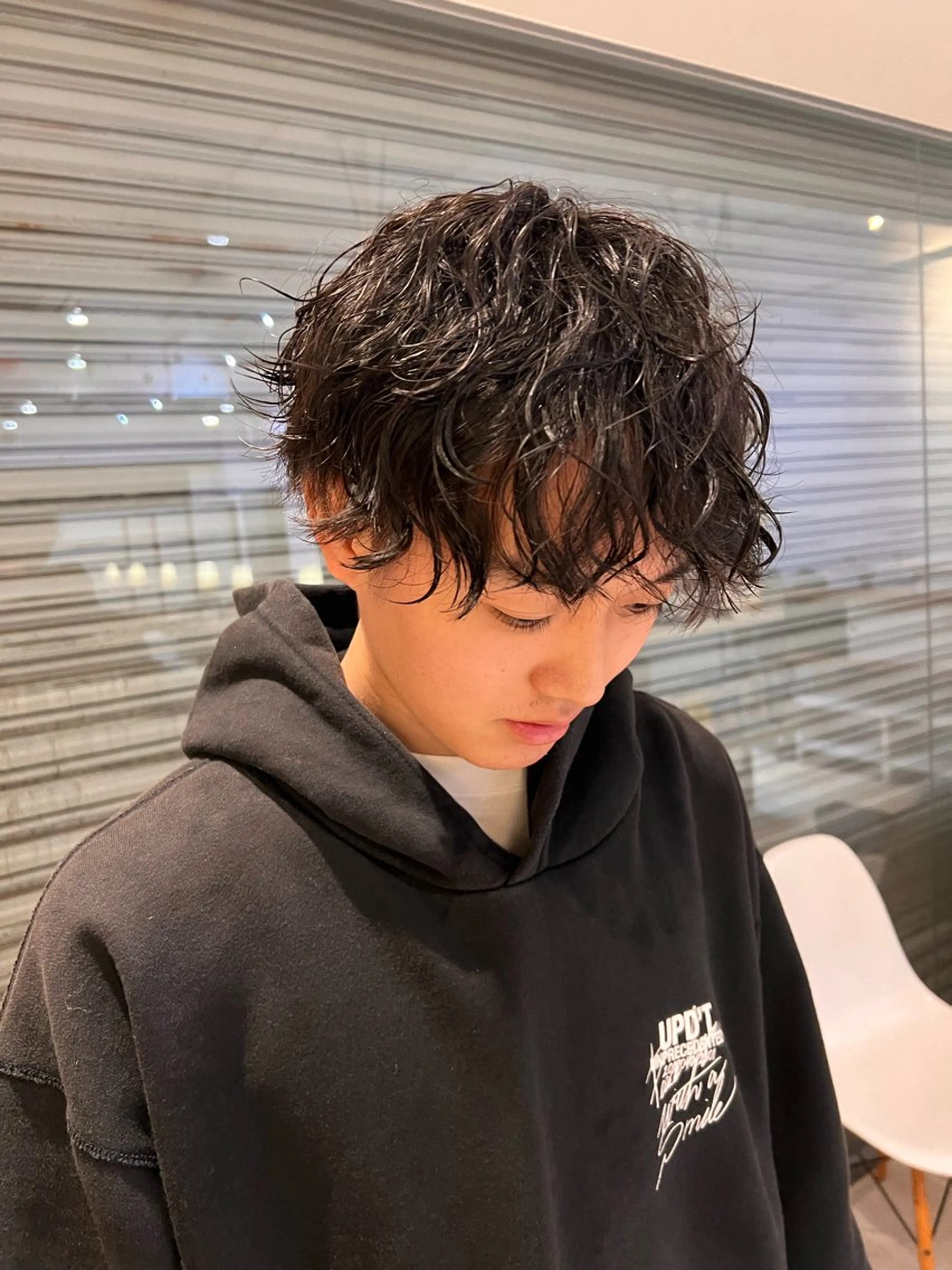 メンズ カット パーマ リリカ🐈⬛メンズ カットモデル/上永谷のヘアスタイル