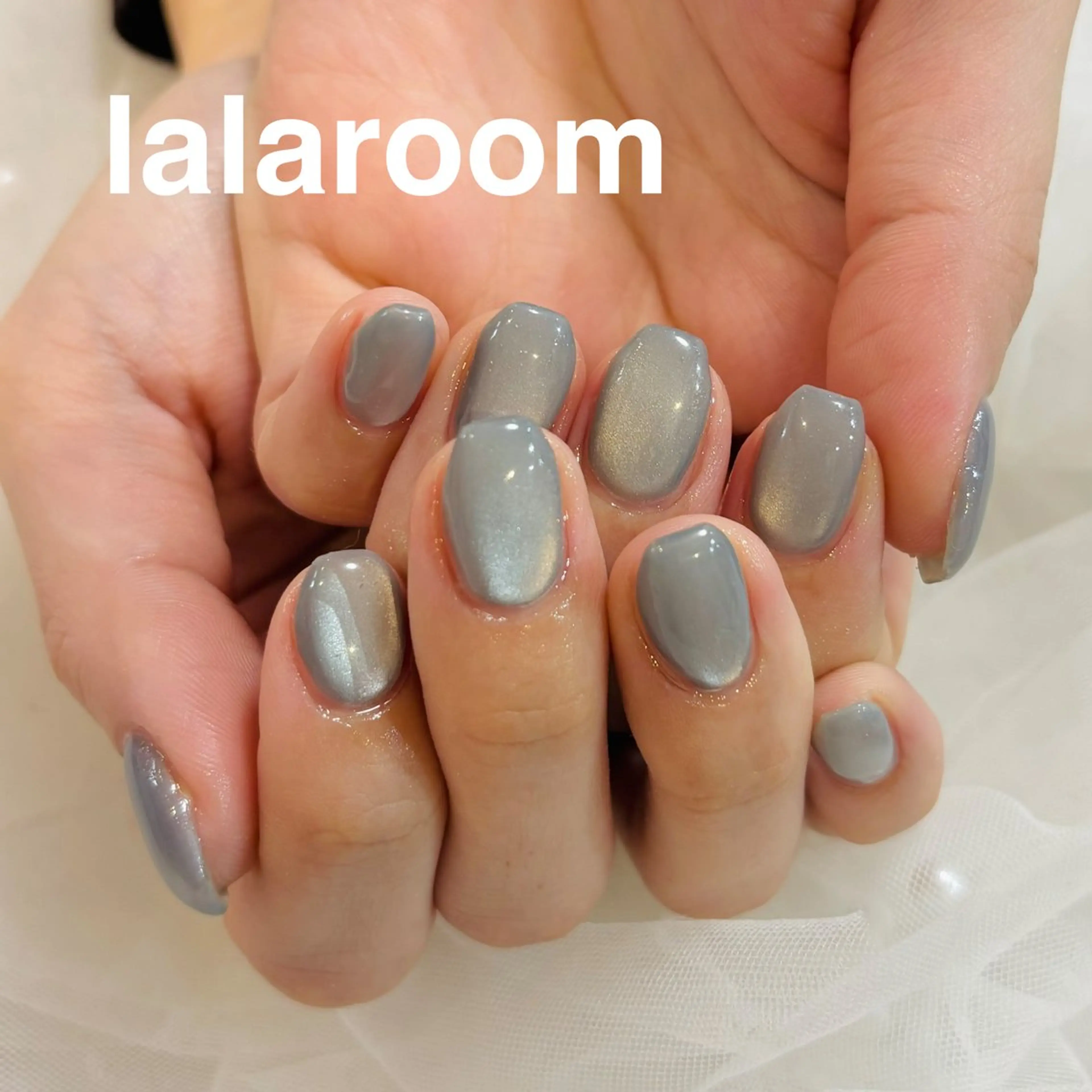 ネイル マグネットネイル 春ネイル ハンドネイル lalaroom. nailsalon航空公園店所属・lala room.のネイルデザイン