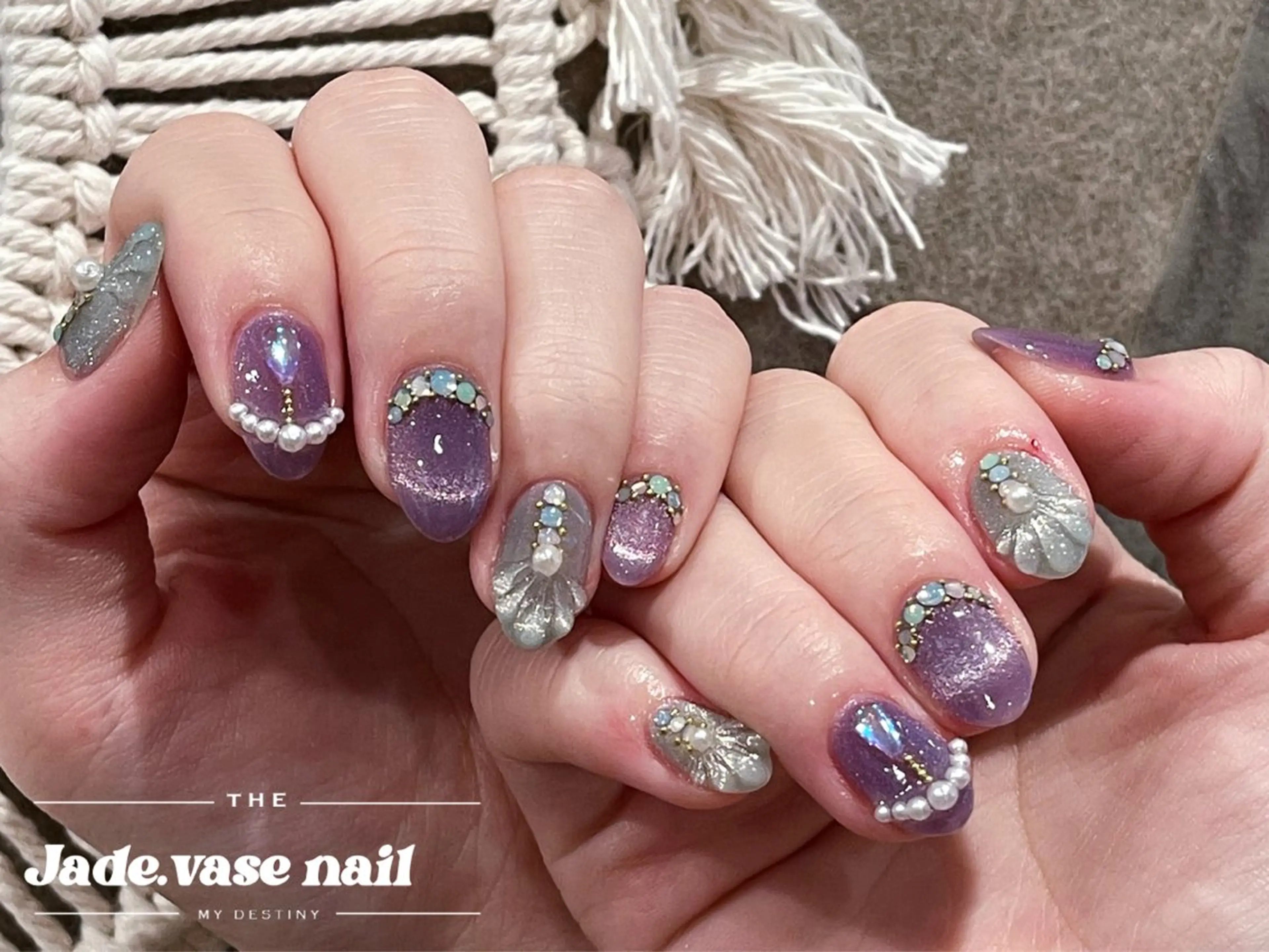 ネイル ✰Jade.vase 银座のネイルデザイン