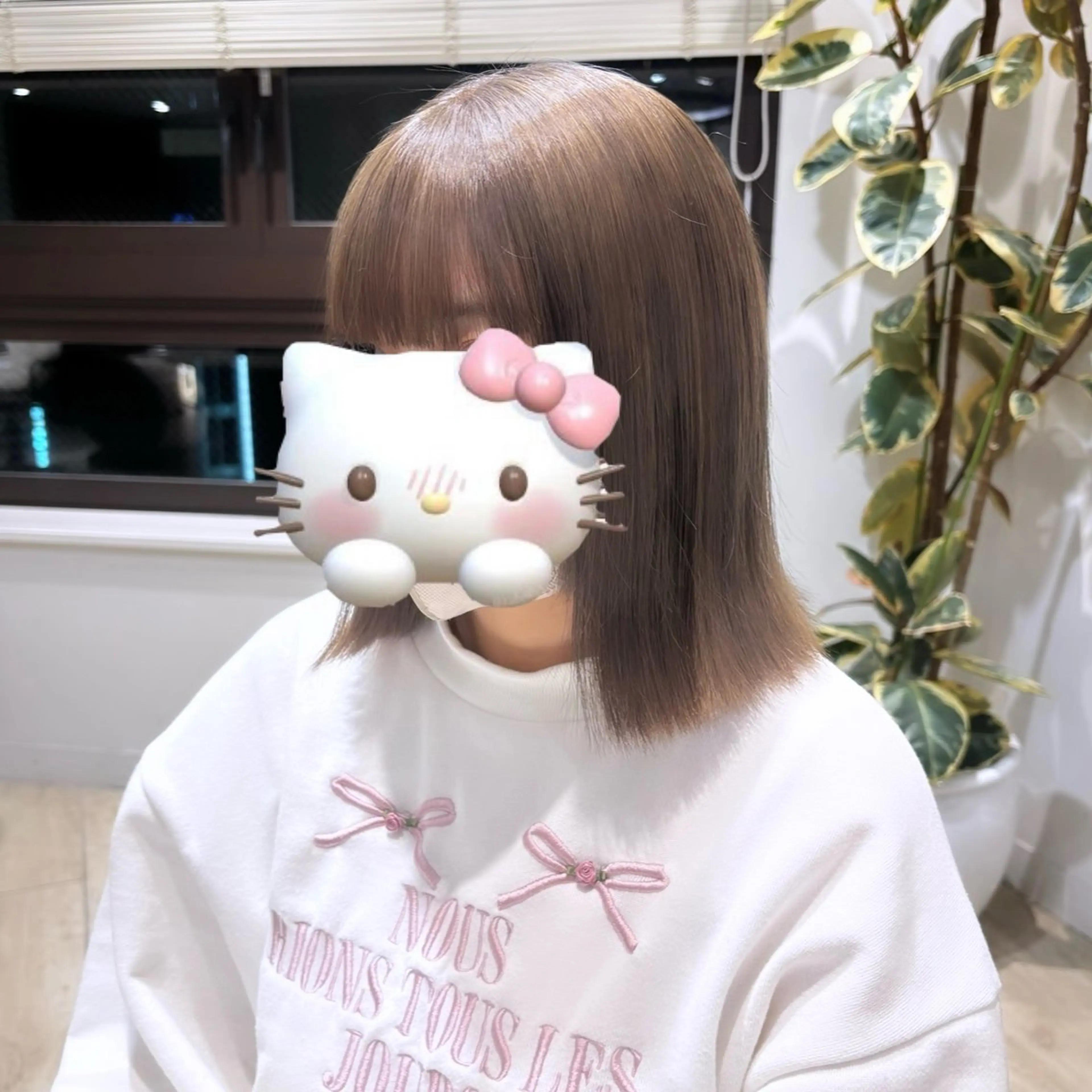 ミディアム ヘアカラー Ririka/銀座/ Euphoria🎀のヘアスタイル