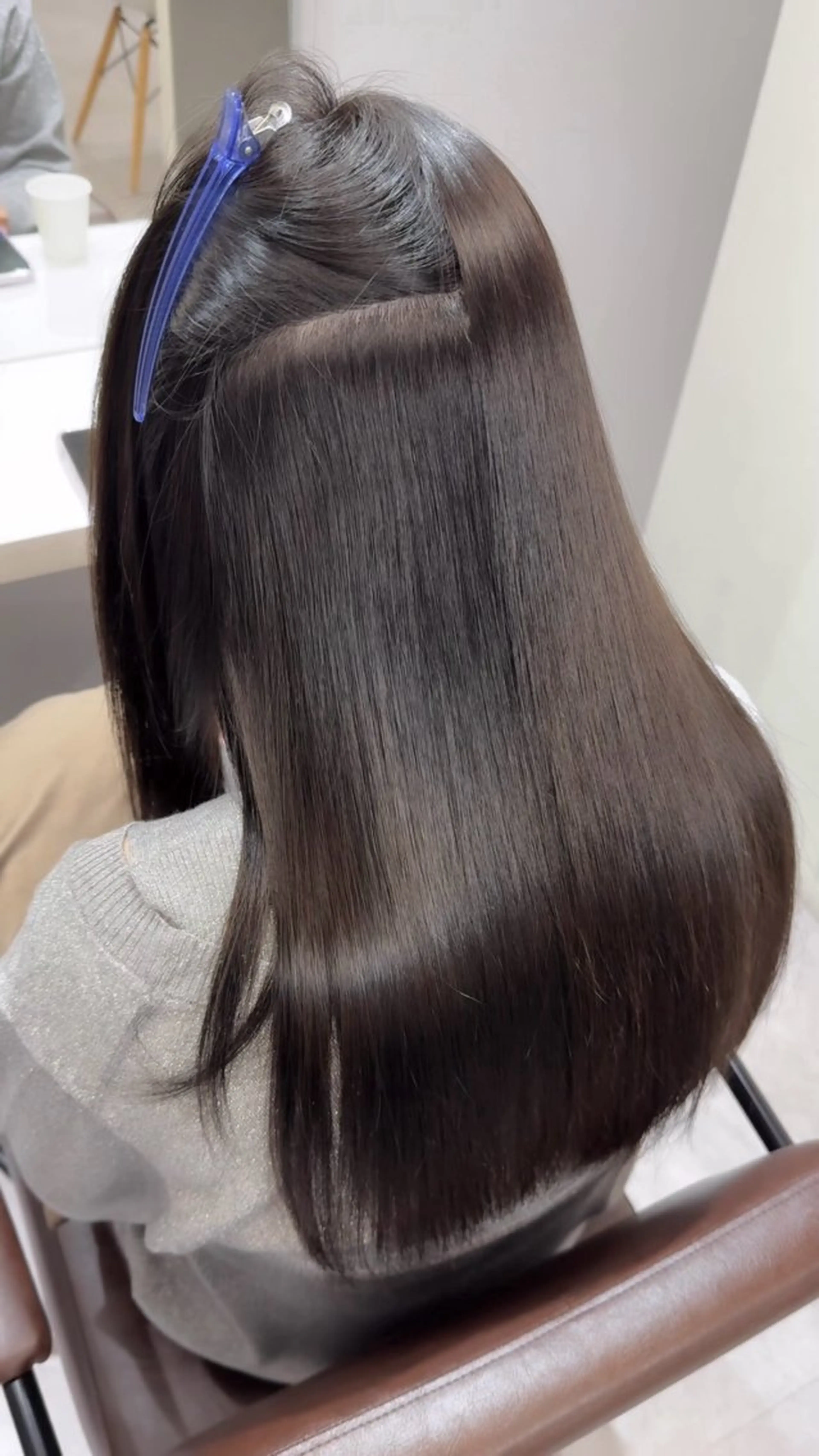 ロング 髪質改善 縮毛矯正 トリートメント カット 縮毛矯正 トリートメント 髪質改善×縮毛矯正 Core 片山健太のヘアスタイル