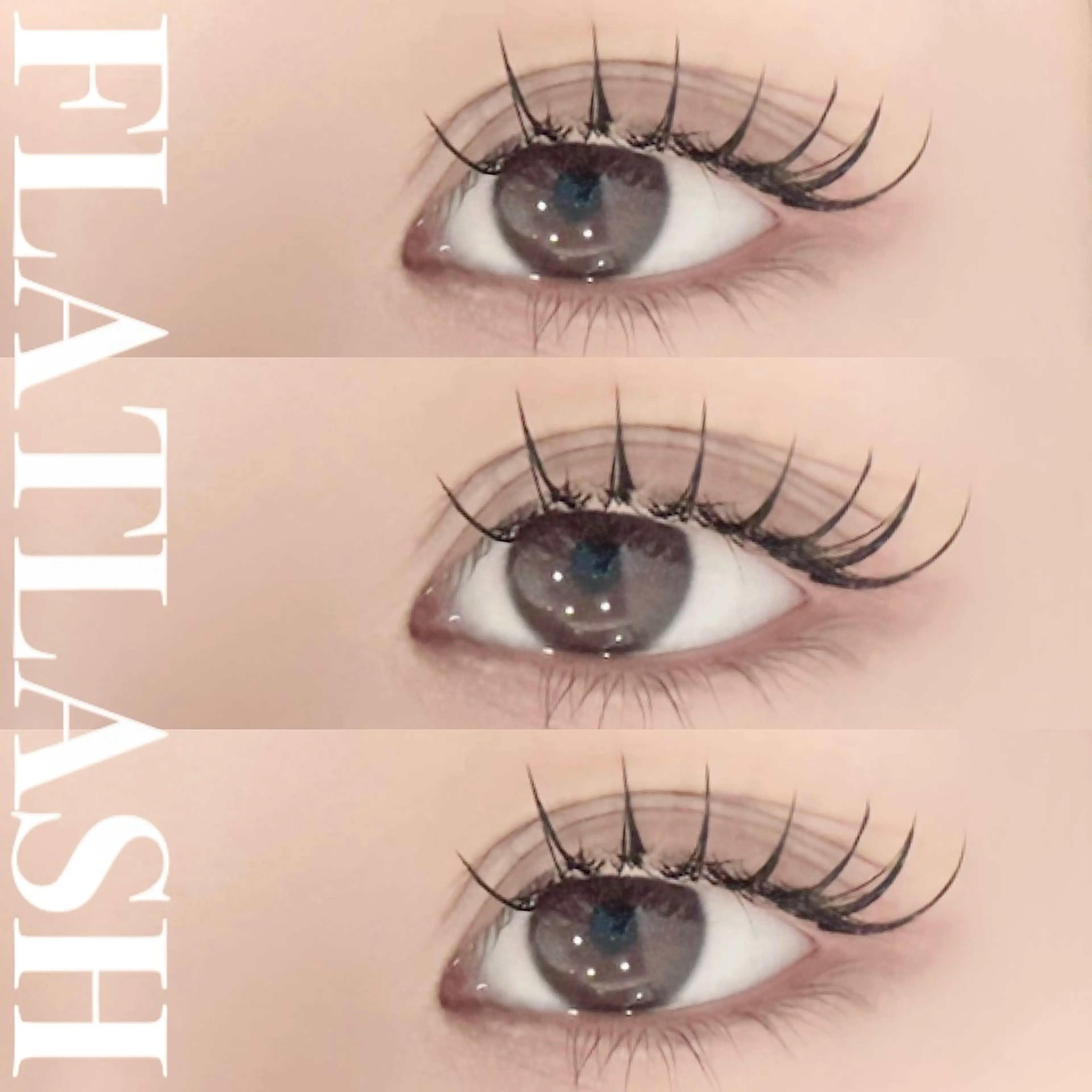 マツエク・マツパ フラットラッシュ HOME loveitのマツエク・マツパデザイン