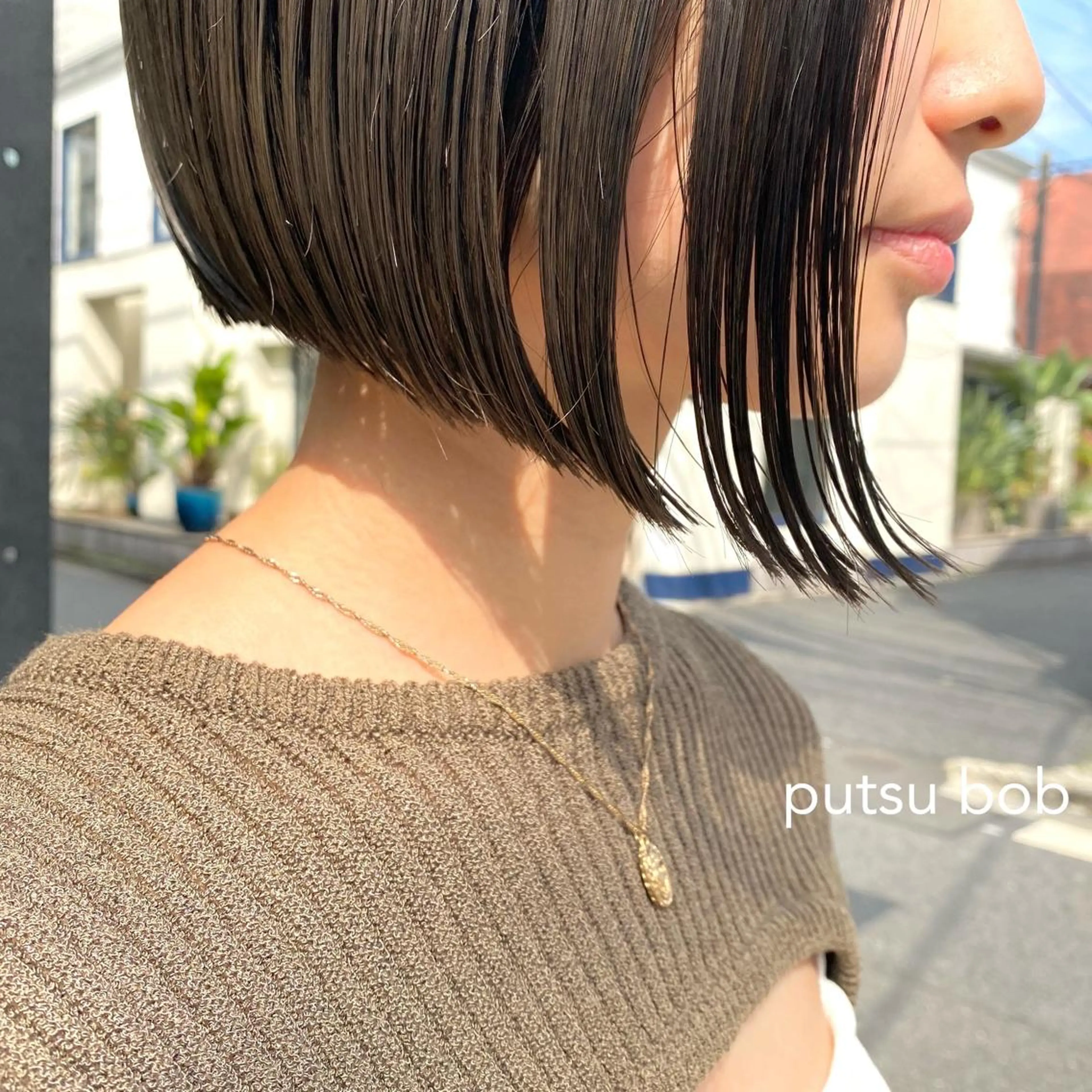 ショート カラー カット ヘアカラー トリートメント センターパート/ 暖色カラーayuのヘアスタイル