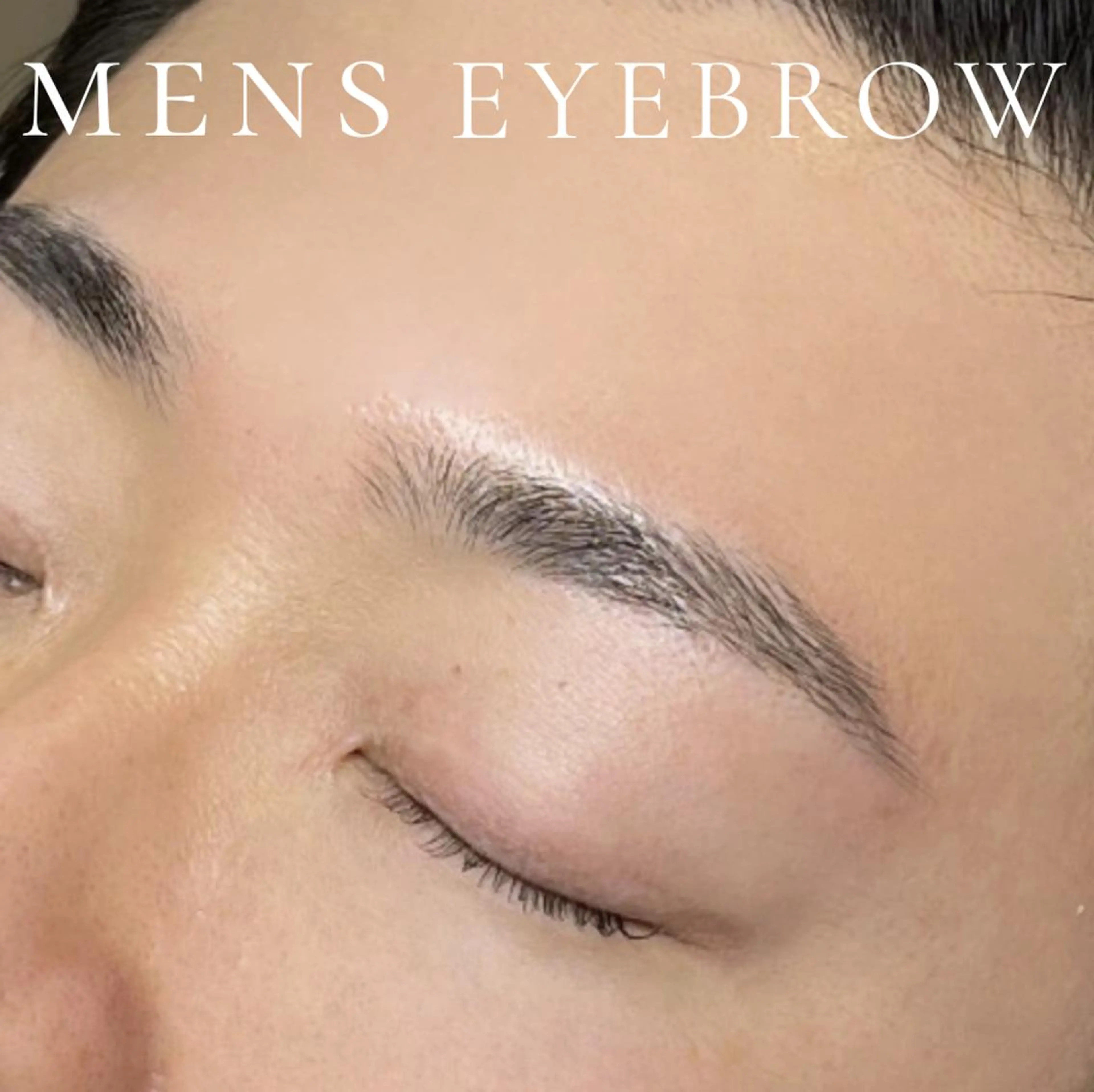 メンズ アイブロウ メンズアイブロウ BelleaLash 神田/Airiのマツエク・マツパデザイン