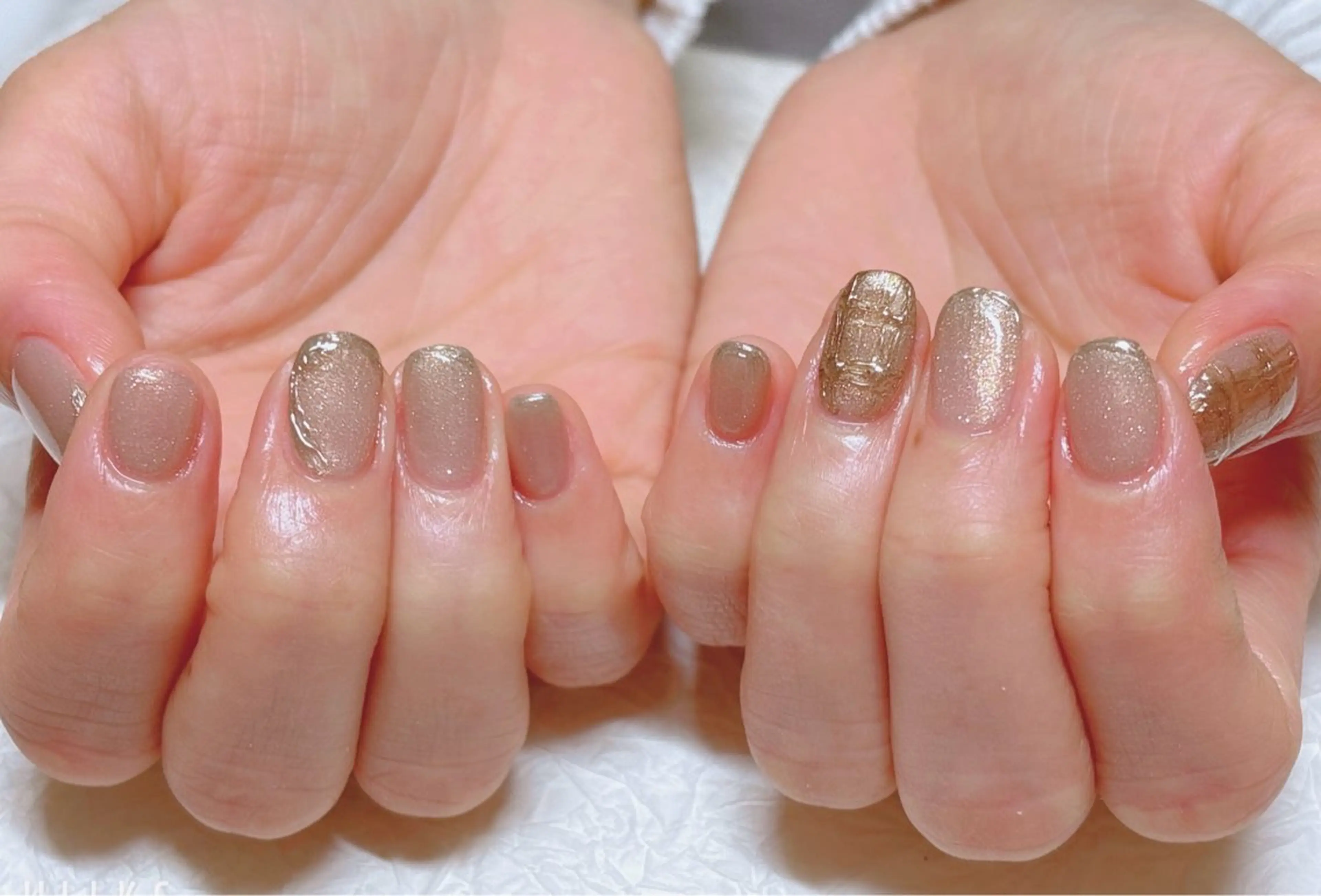 ネイル ニュアンスネイル ハンドネイル ハンドケア ゆ か_Nails💫のネイルデザイン