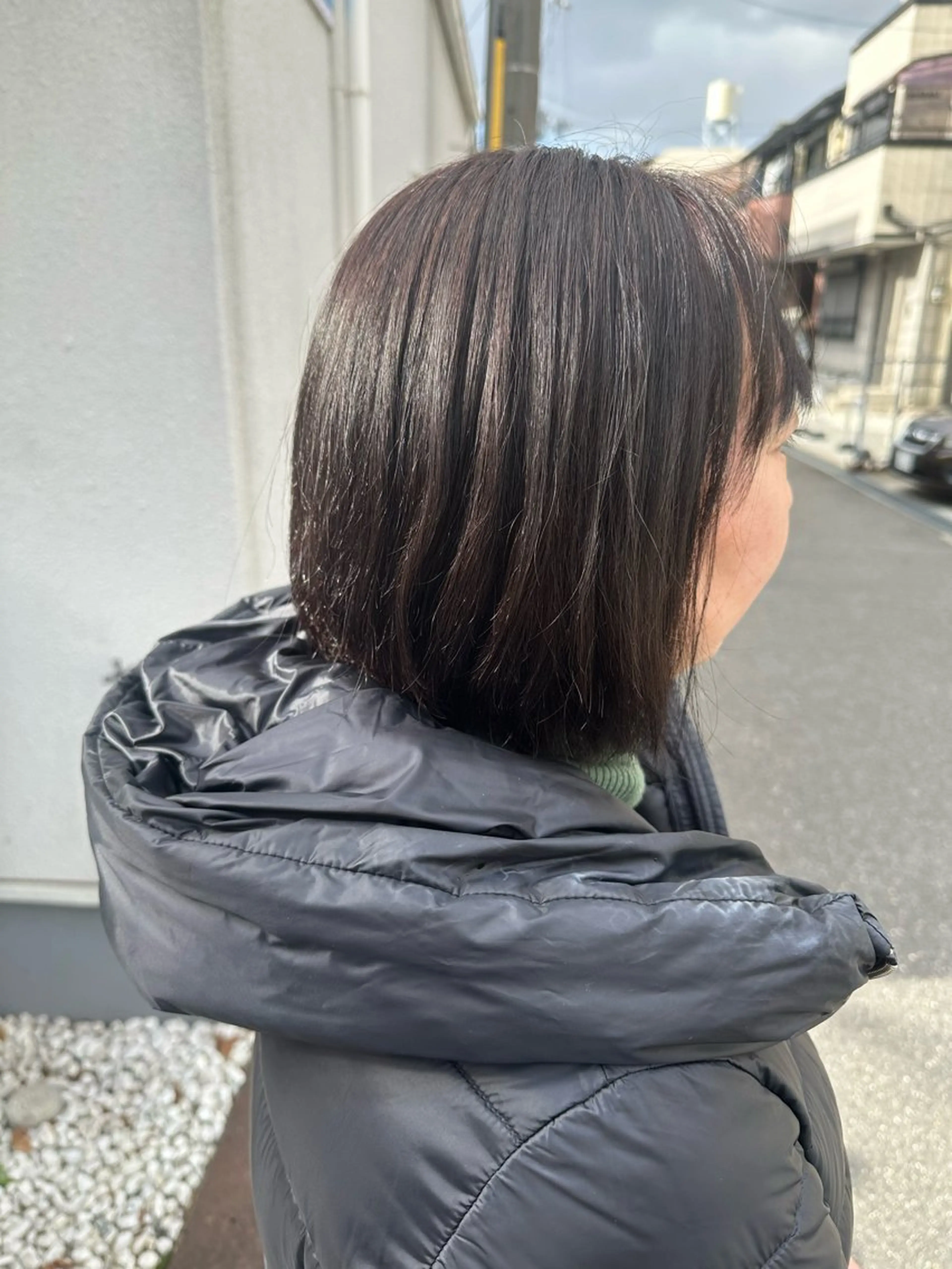 ショート ヘアカラー 安達 望のヘアスタイル