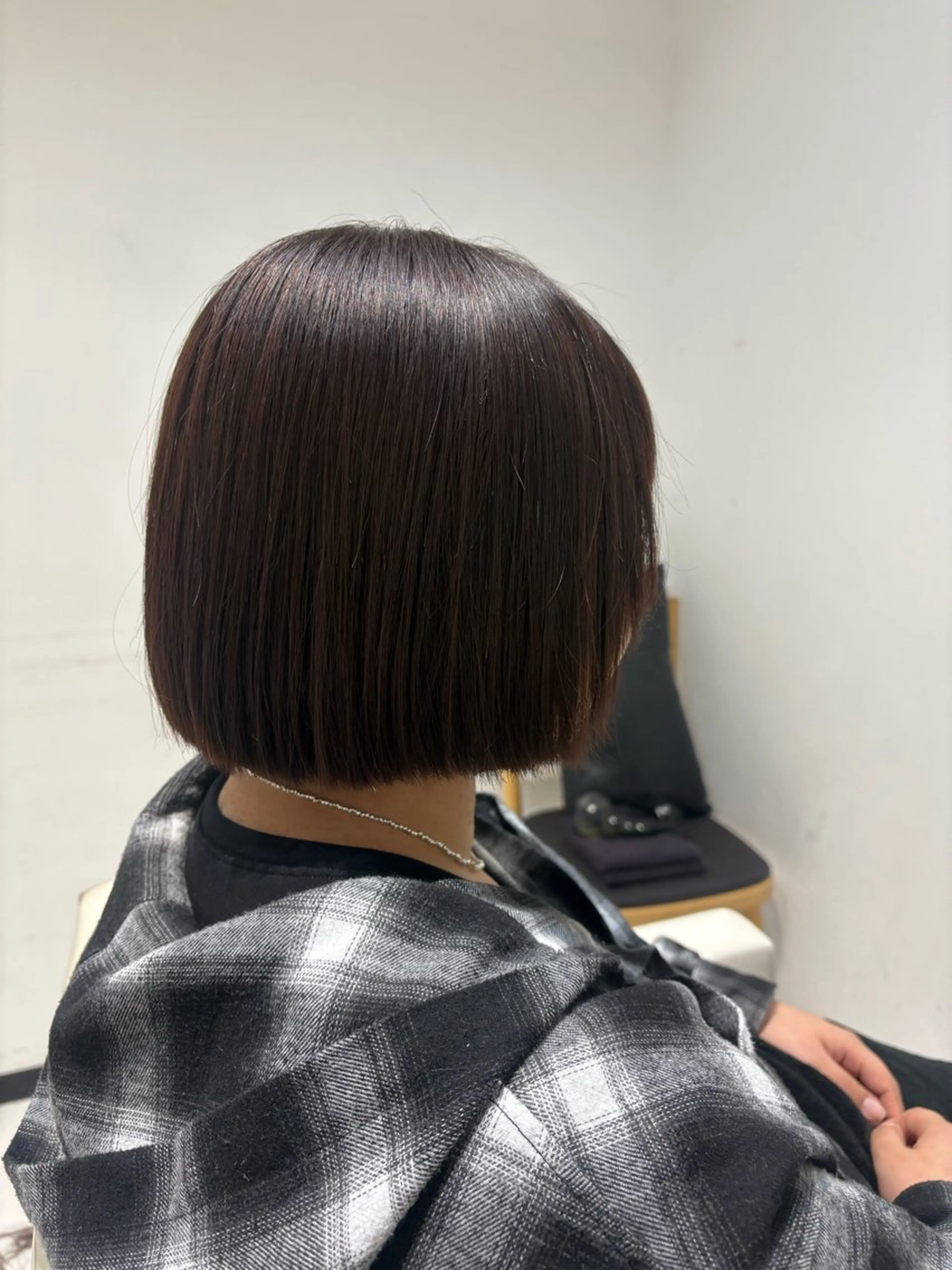 ミディアム 石井 真帆のヘアスタイル