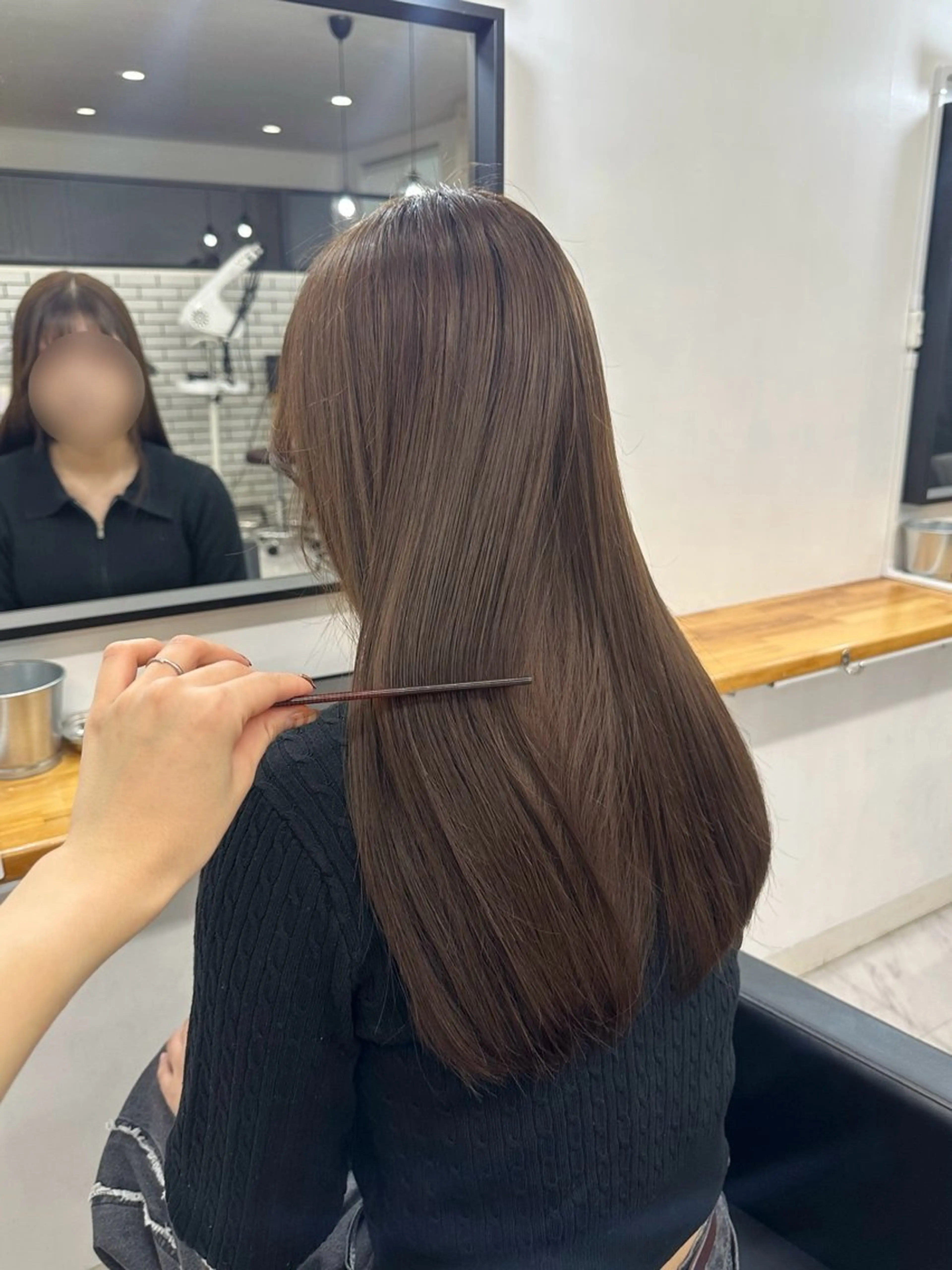 ロング カラー GiseL博多 HiROEのヘアスタイル