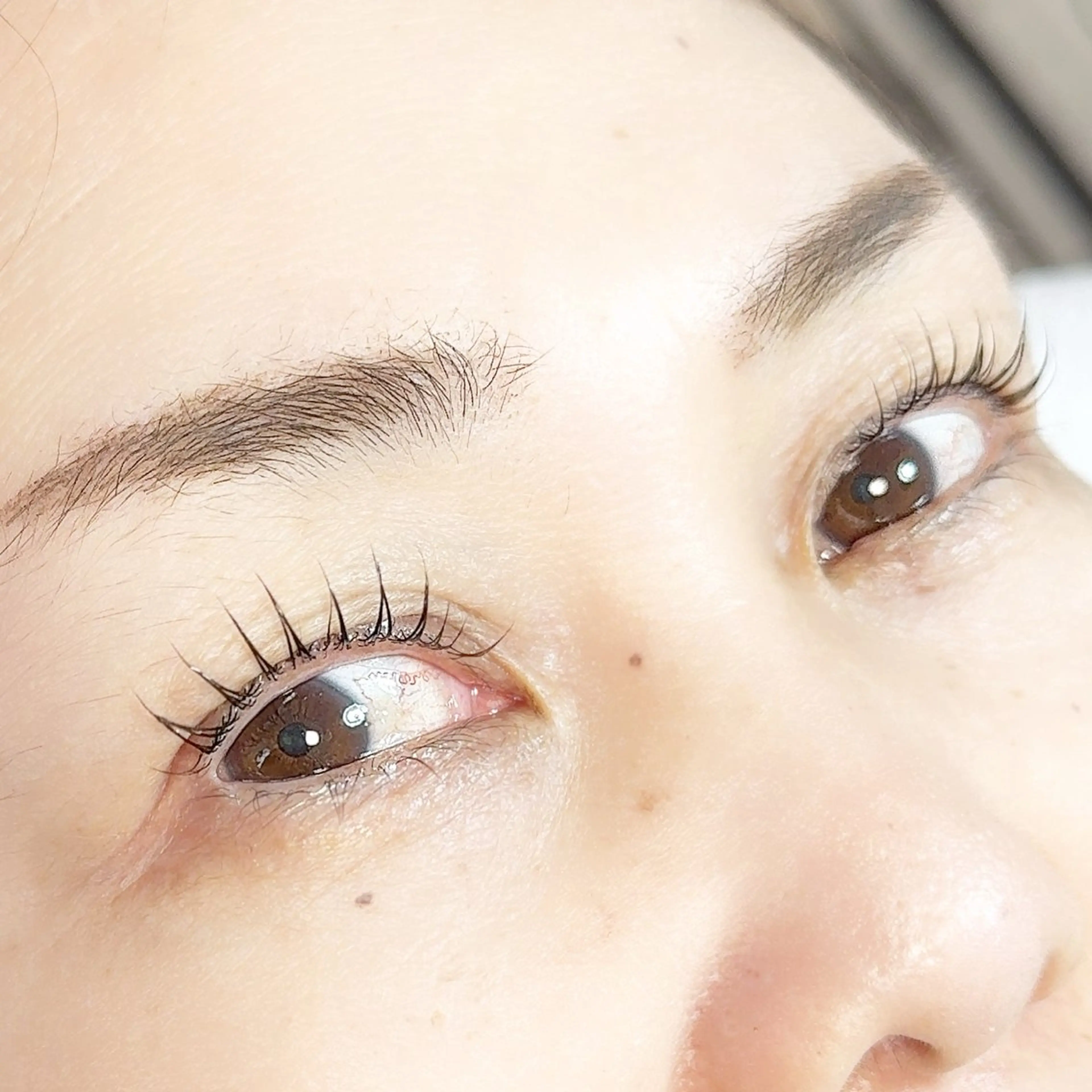 マツエク・マツパ 韓国風マツエク 一重×まつ毛パーマ マツパ salon de Tiara Fukaのマツエク・マツパデザイン