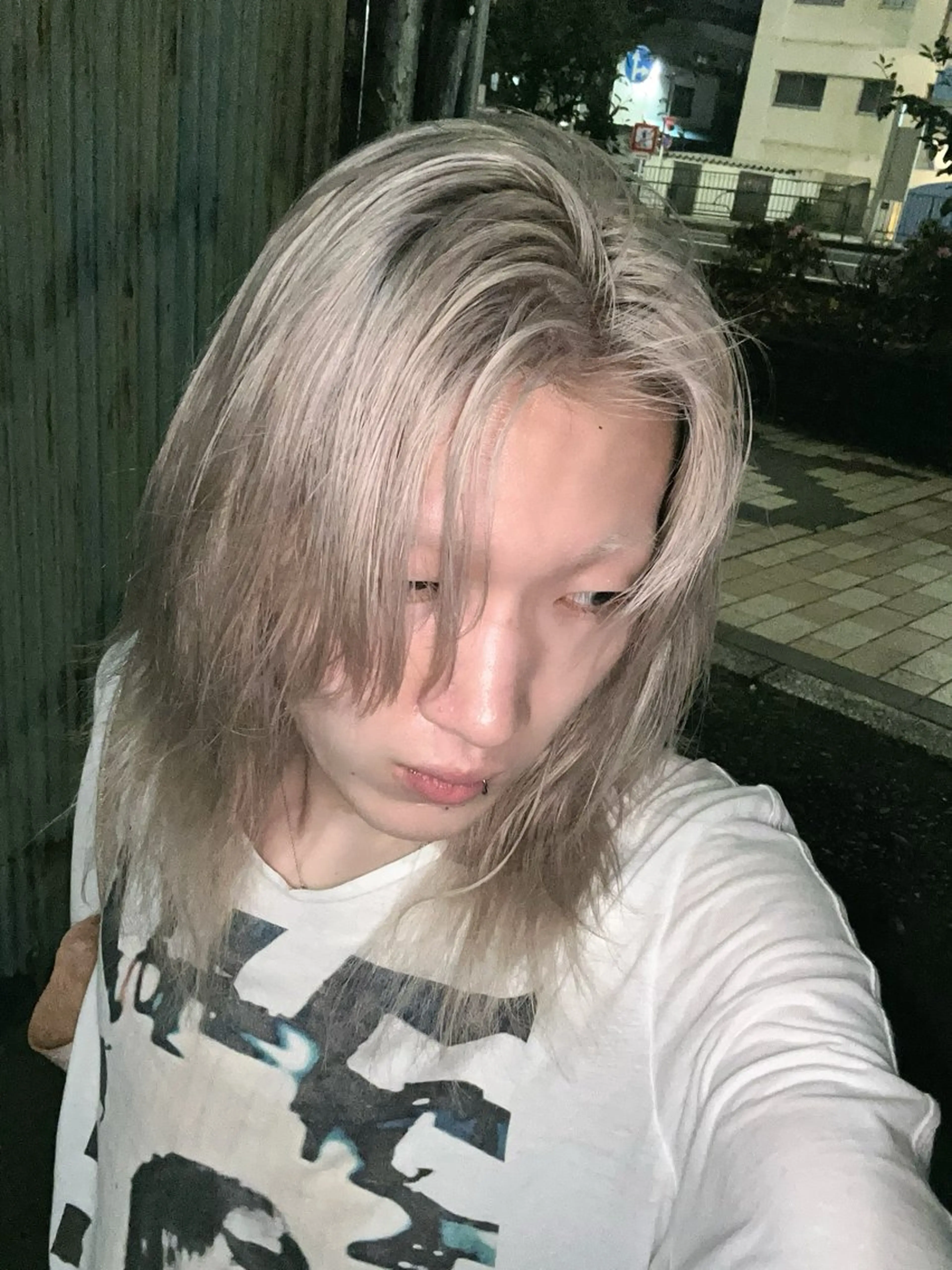 セミロング カラー ヘアカラー ダブルカラー/ 艶カラー／こうきのヘアスタイル