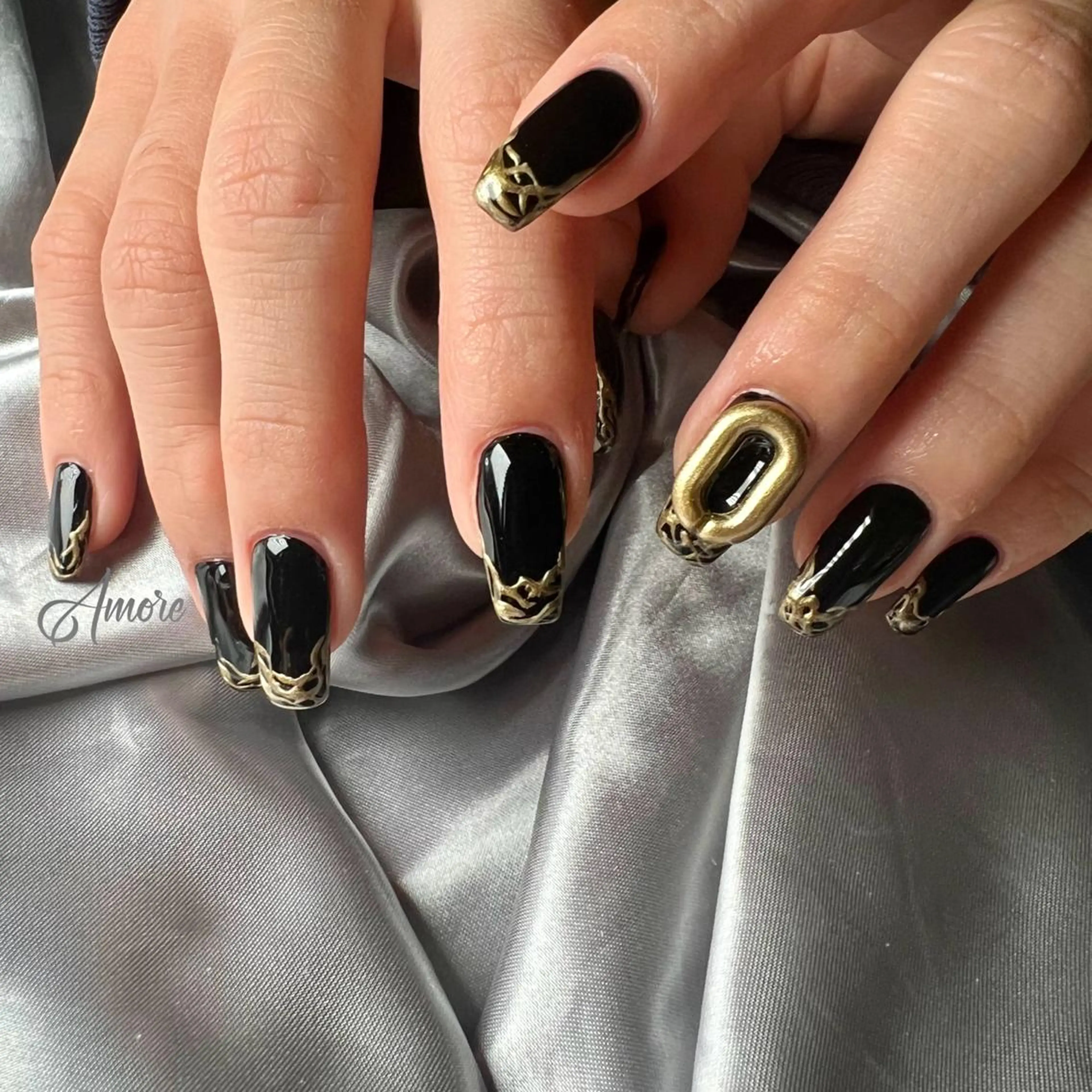 ネイル ジェルネイル 韓国ネイル ミラーネイル オフィスネイル パラジェル You kyehwaのネイルデザイン