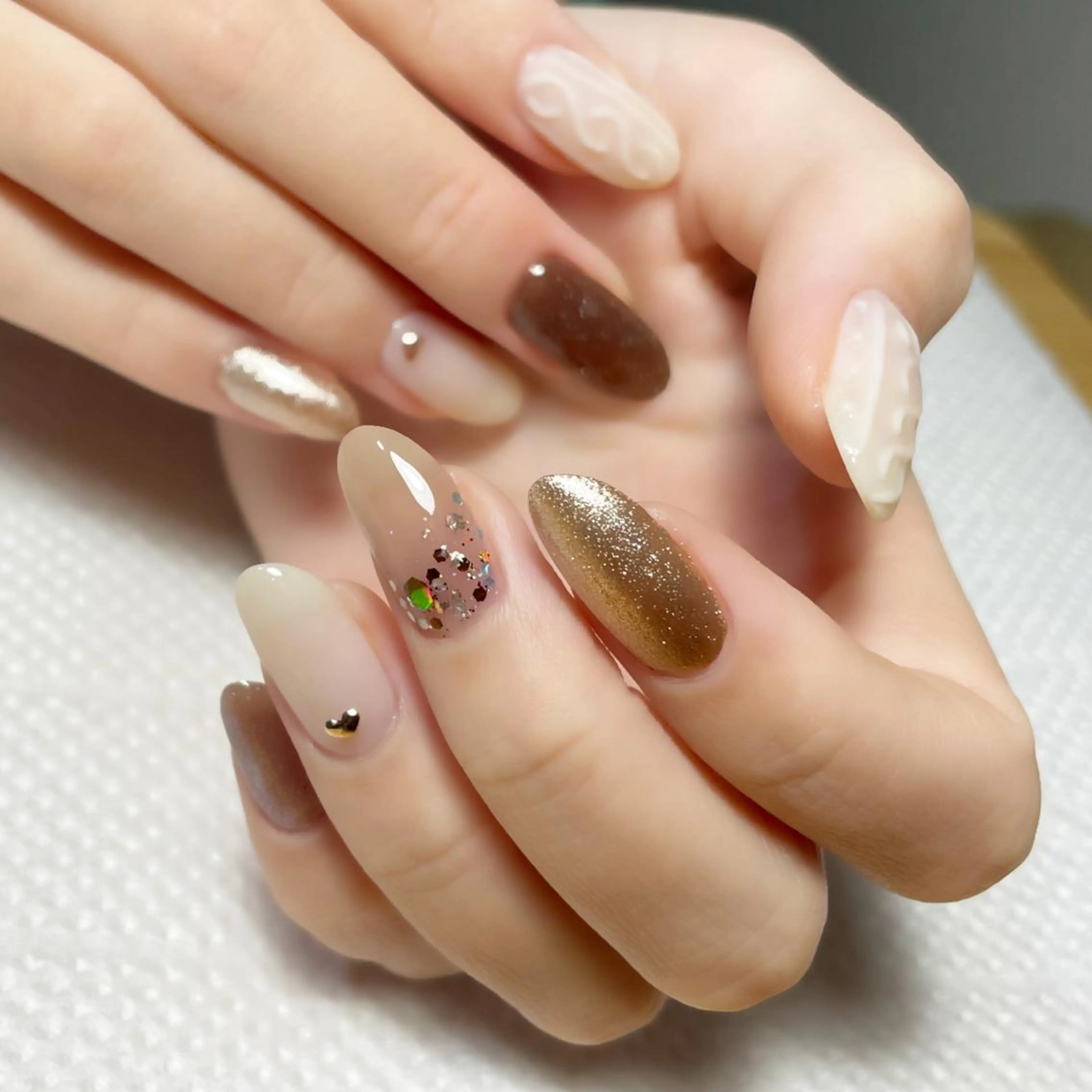 ネイル えみ HaniOhanaのネイルデザイン