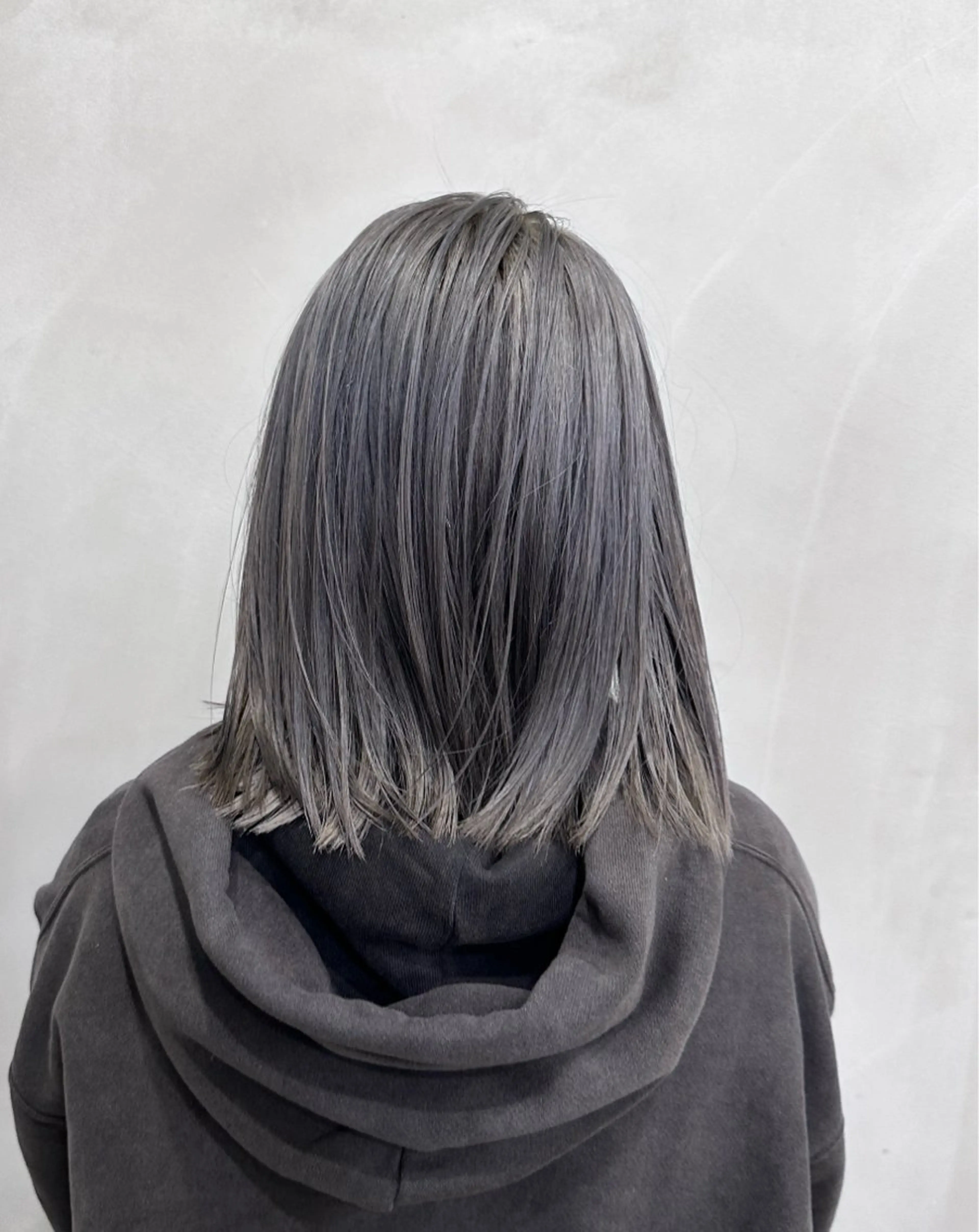 ミディアム カラー ヘアカラー トリートメント 浦谷洸成 艶カラー /酸性ストレートのヘアスタイル