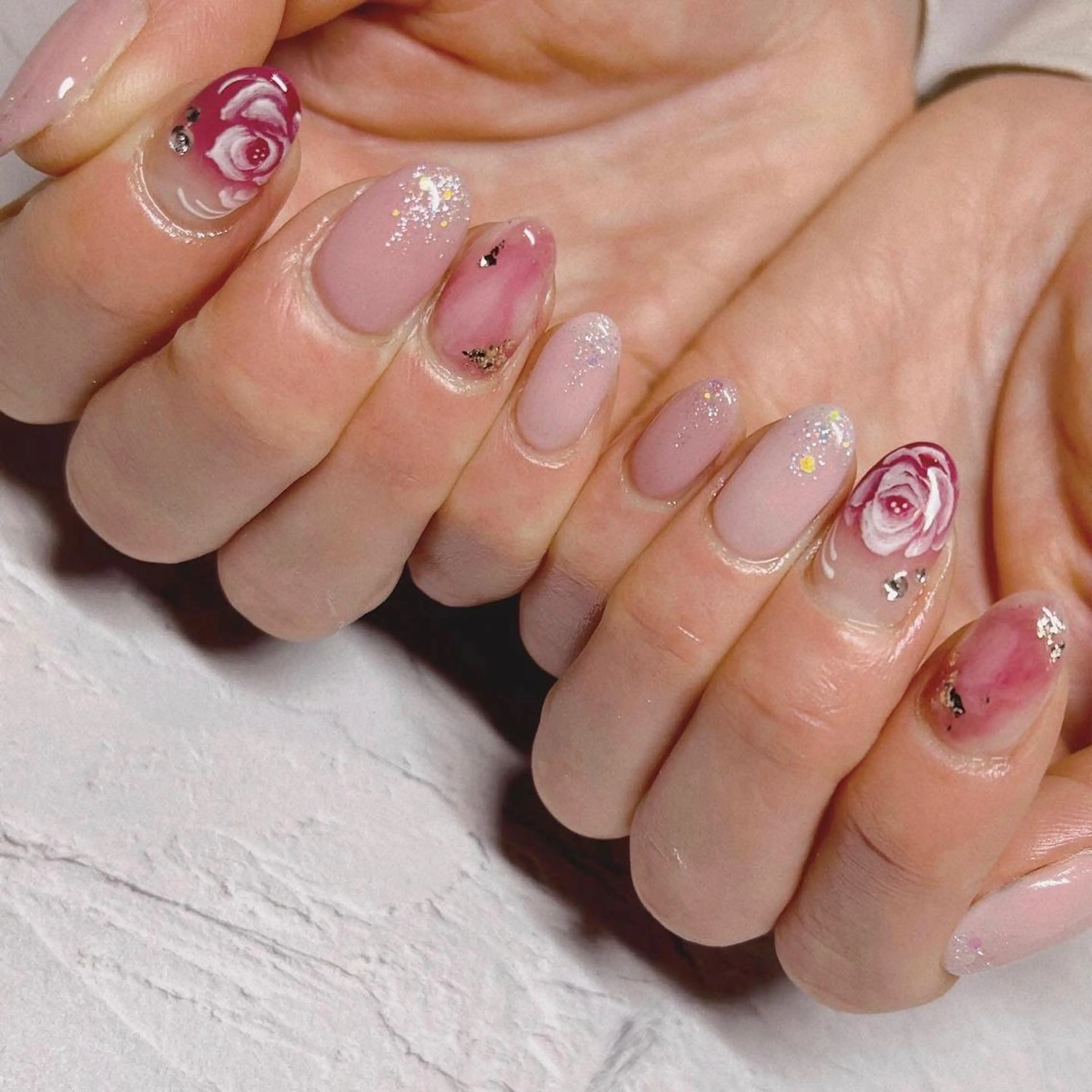 ネイル ハンドネイル Sympa:) YURIKAのネイルデザイン