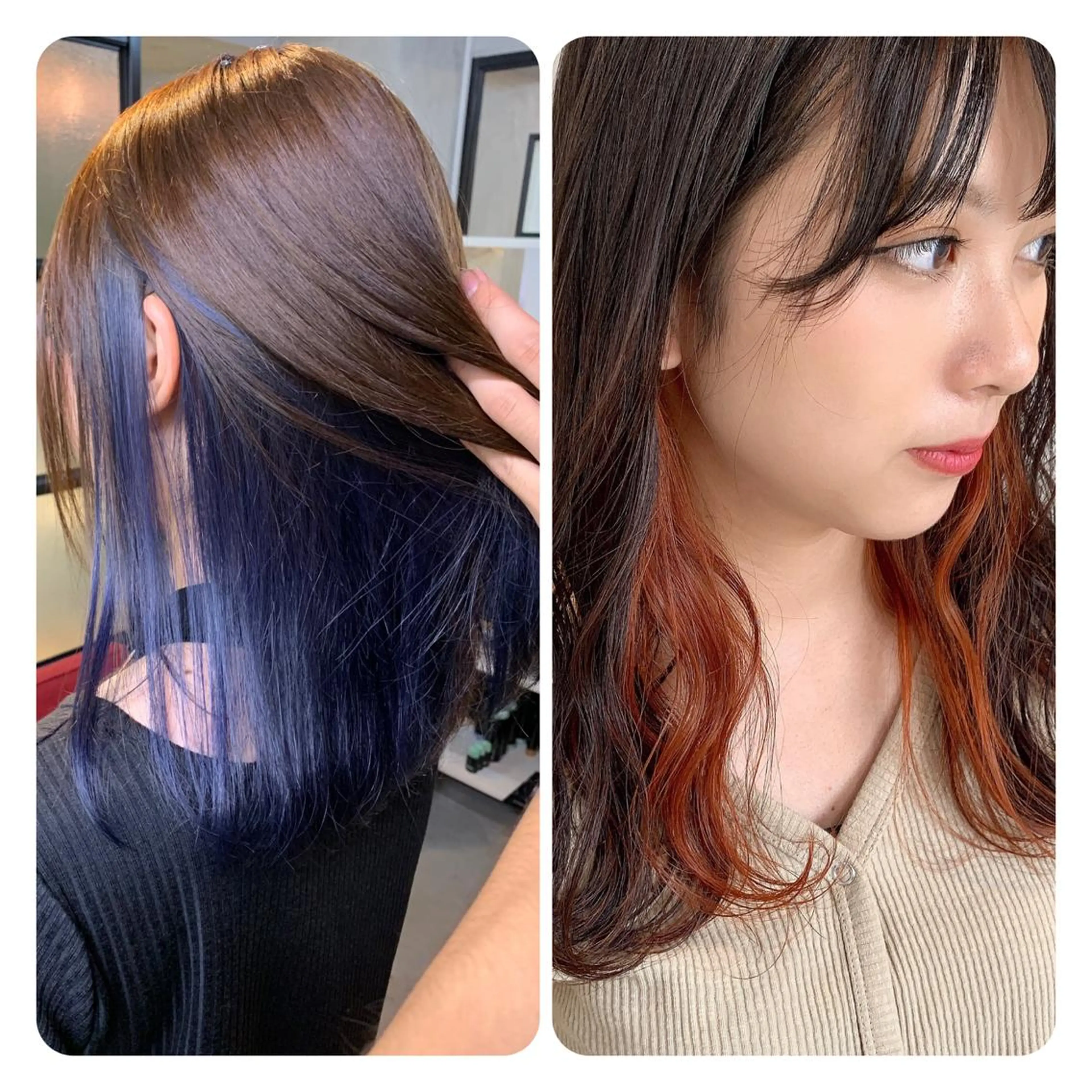 カラー なかの たくみのヘアスタイル