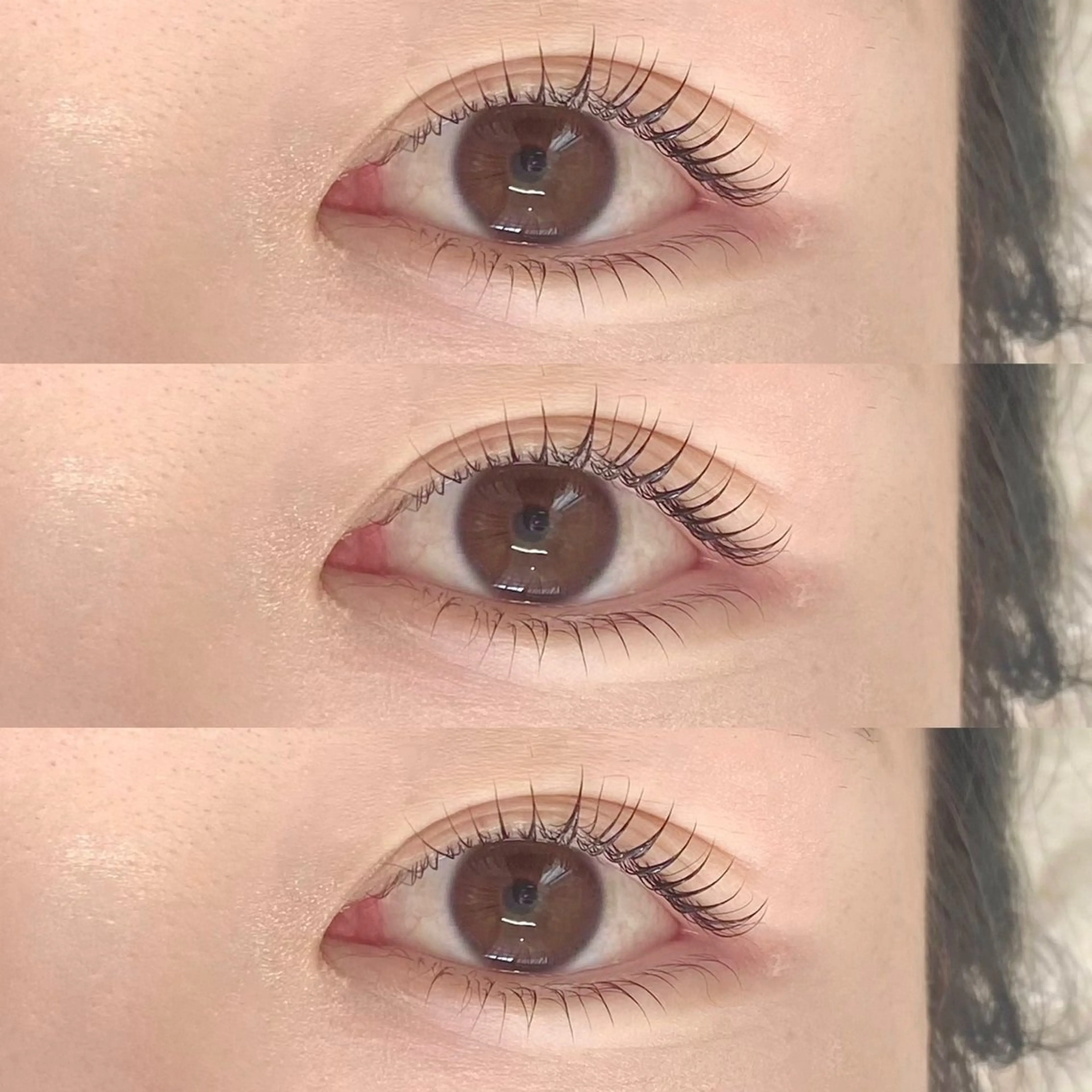 マツエク・マツパ 束感まつ毛 下まつげエクステ マツパ meg .のマツエク・マツパデザイン