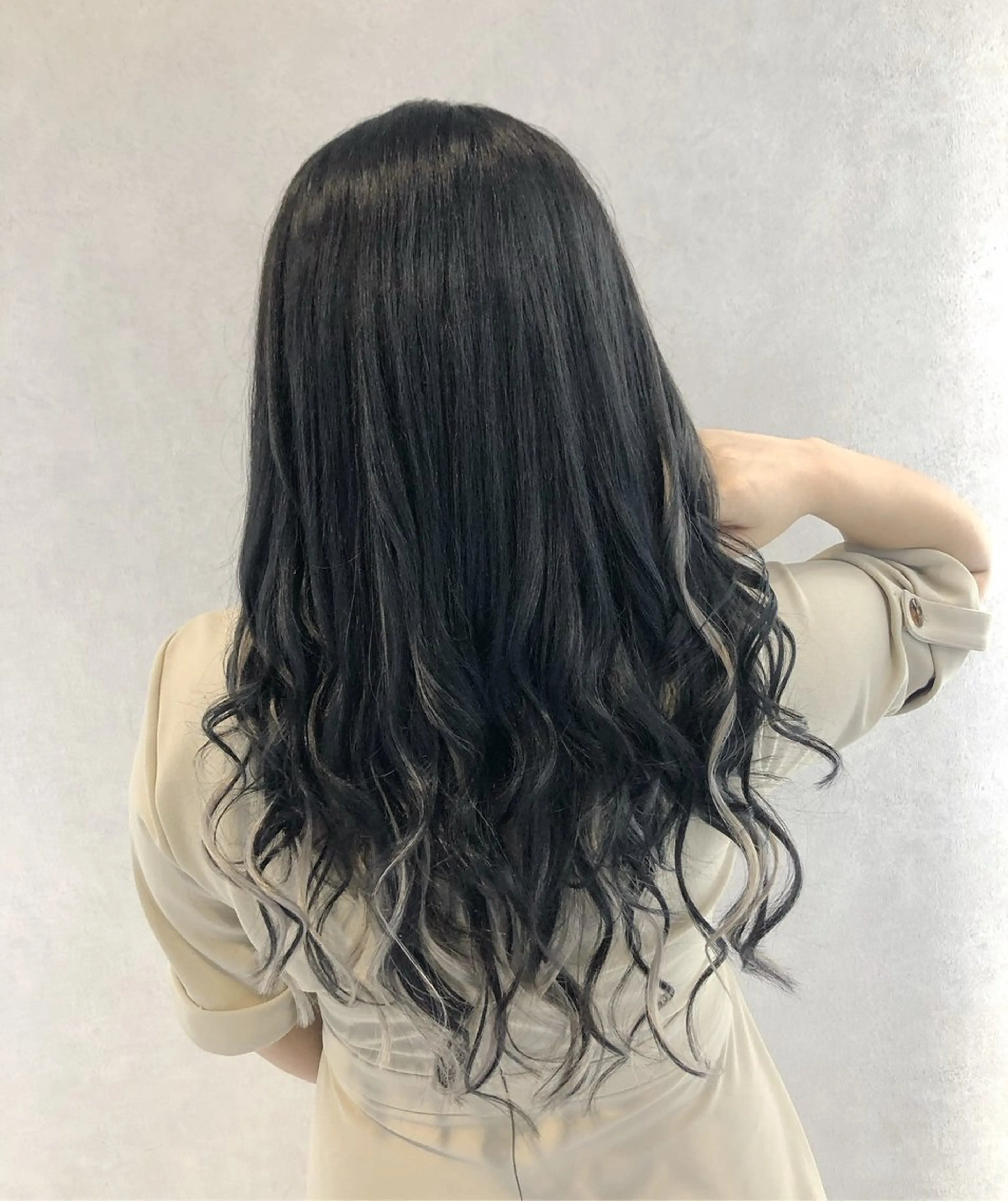 セミロング カラー シールエクステ/渋谷 /ギャル/LIALAのヘアスタイル