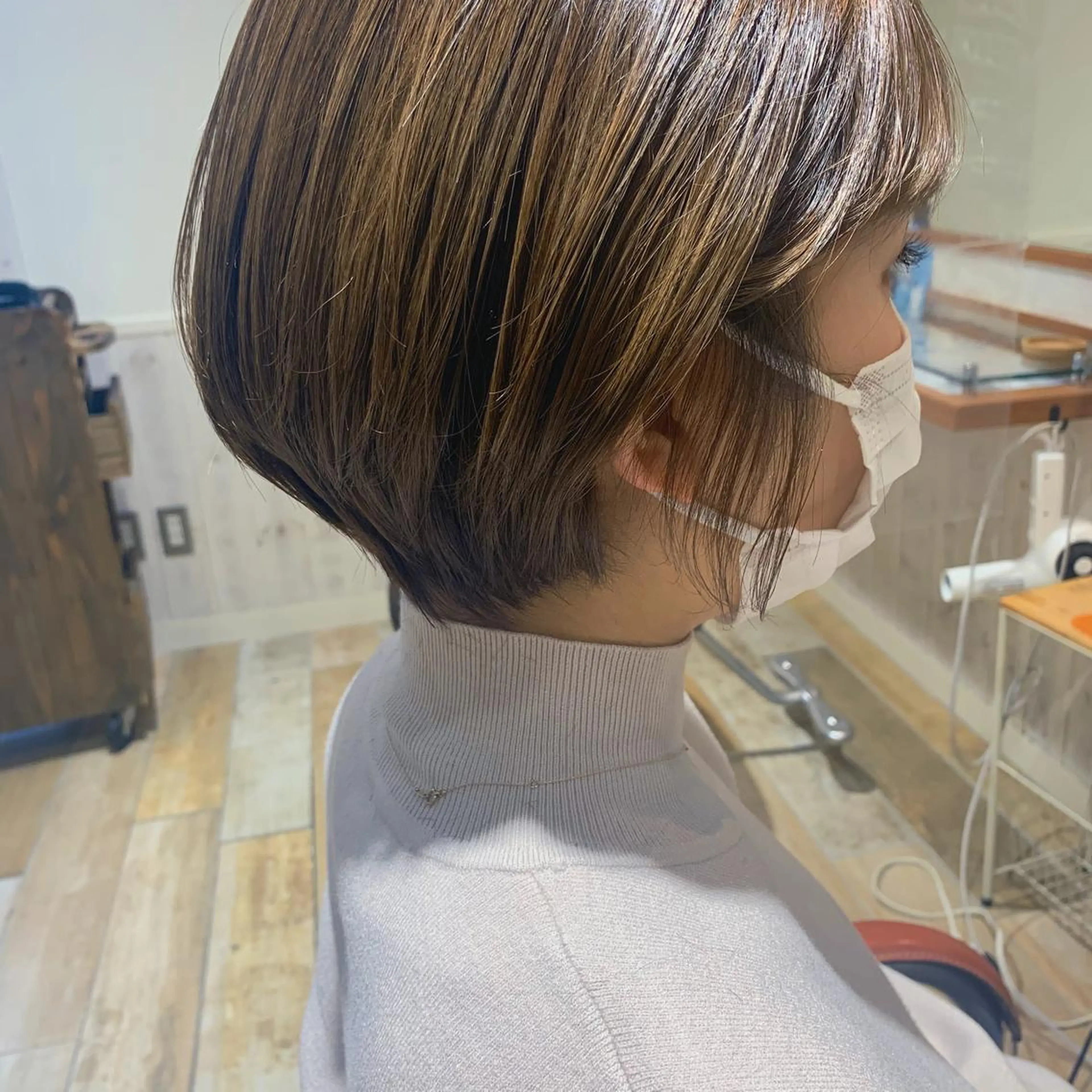 ショート ボブ/美髪矯正 /佐藤　奈巳のヘアスタイル