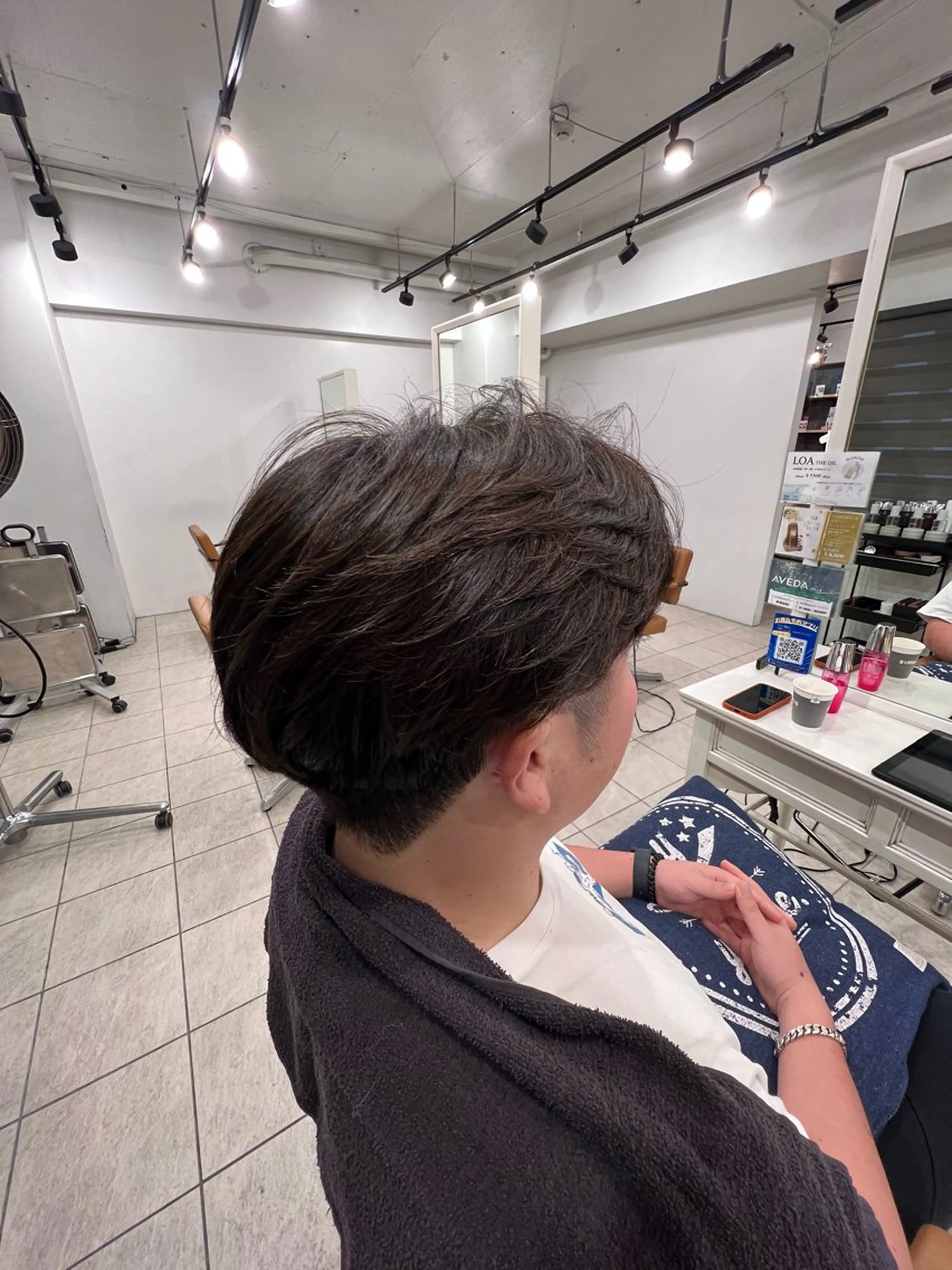 パーマ メンズ メンズカットグラデー ションカラー/ケイゴのヘアスタイル