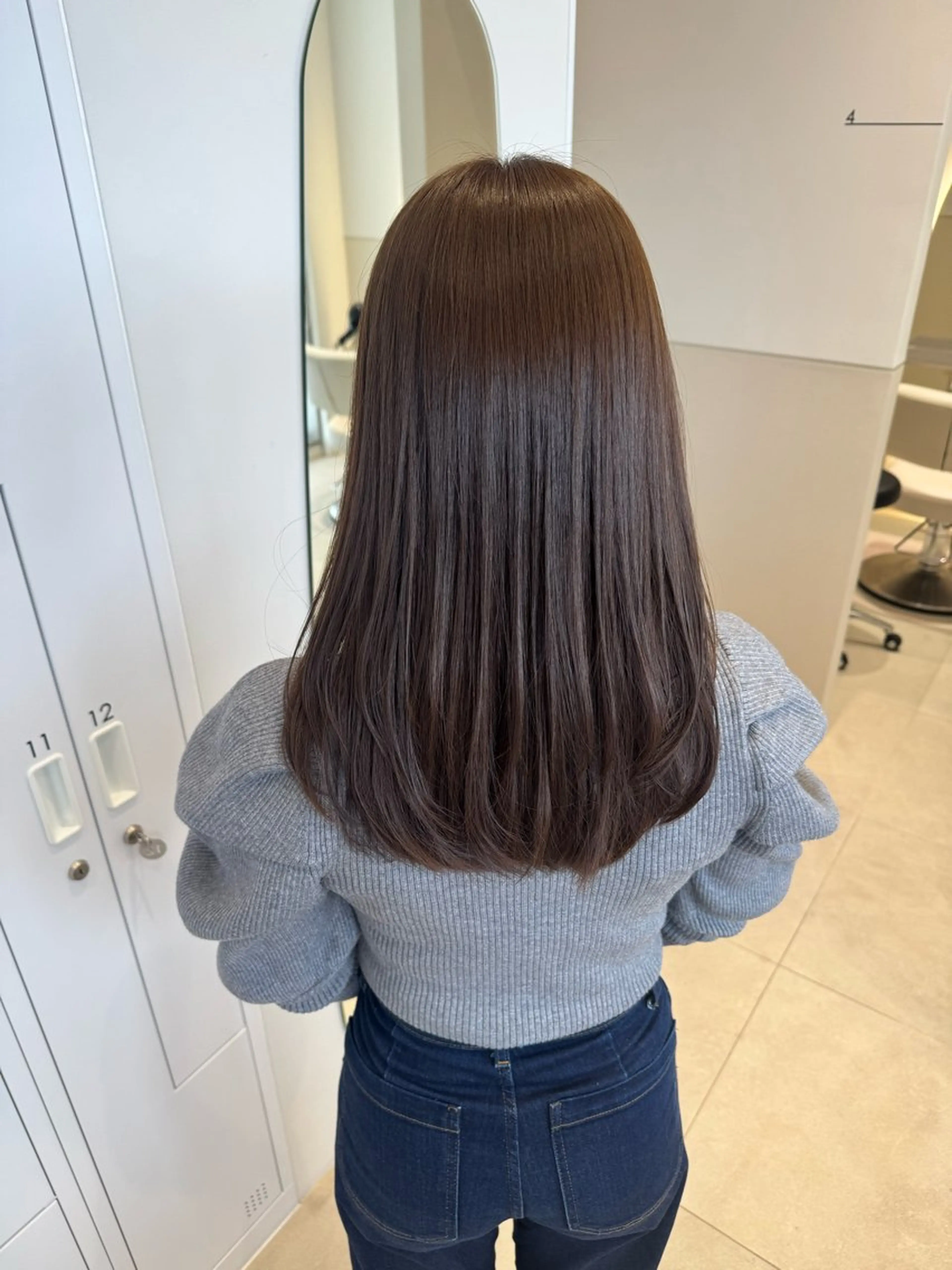 ミディアム funa/京都河原町 /艶髪/暖色のヘアスタイル