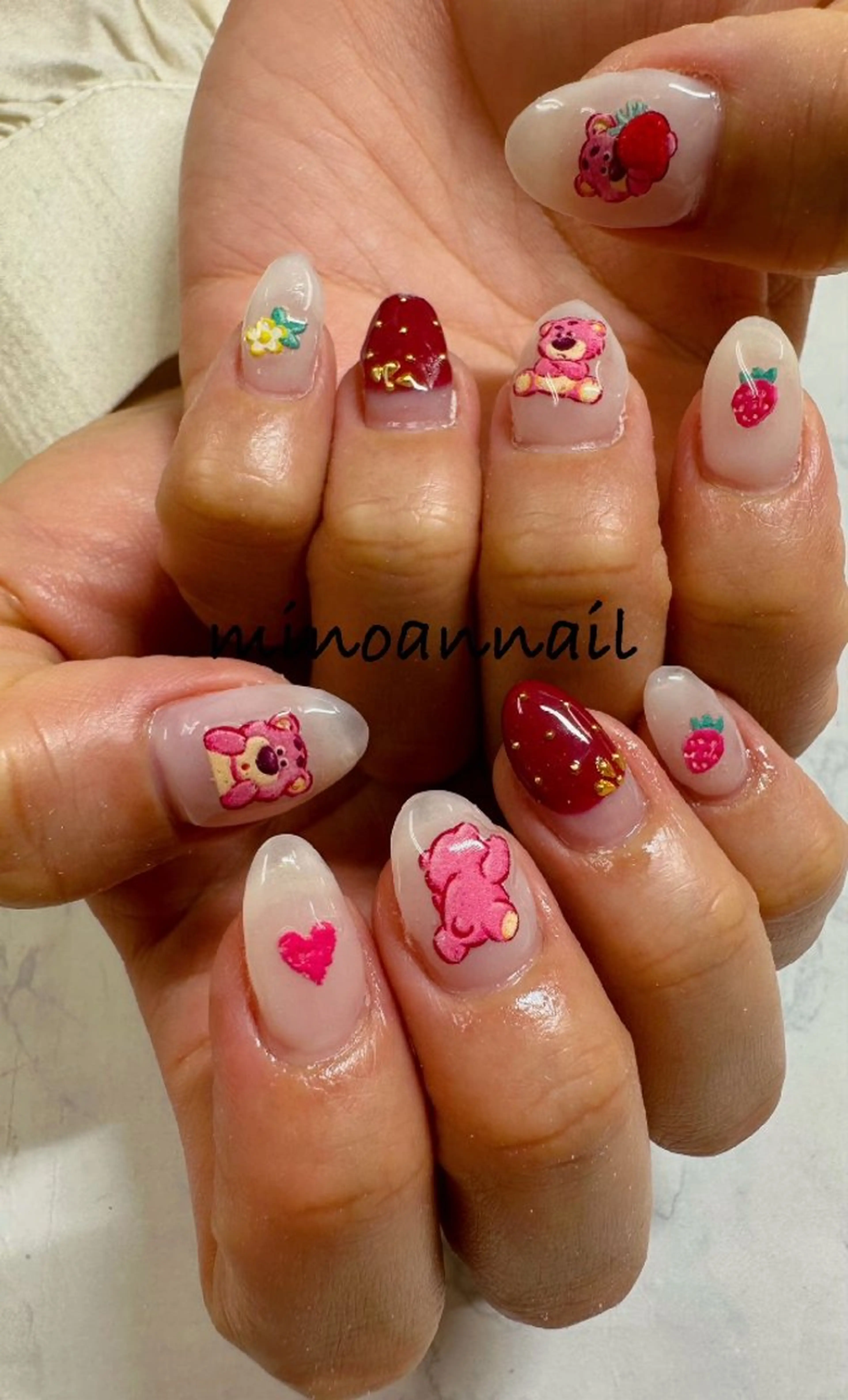 ネイル ❤minoannai メトロポリタン前店のネイルデザイン