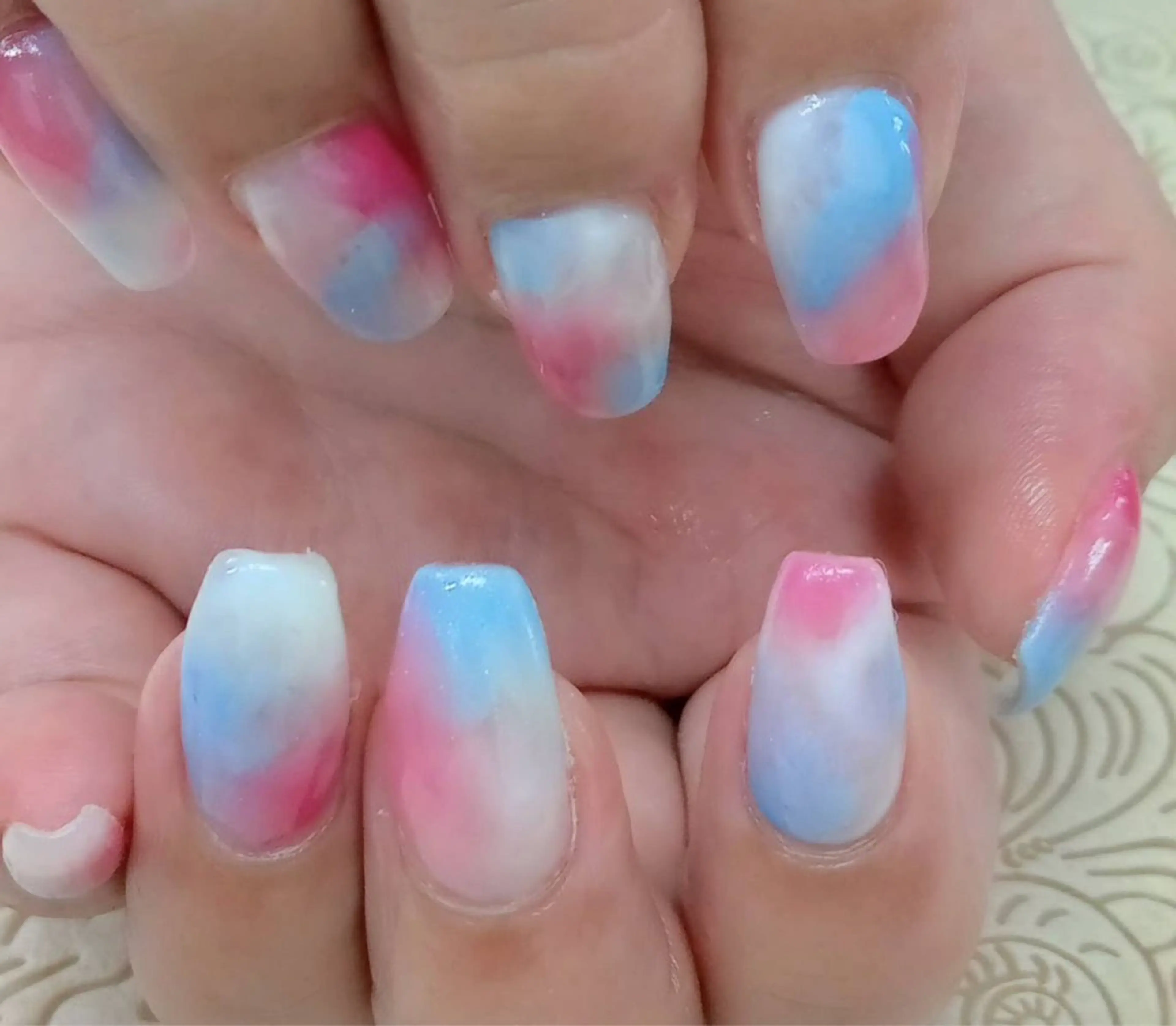 ネイル フラワーネイル precious nail  roomのネイルデザイン