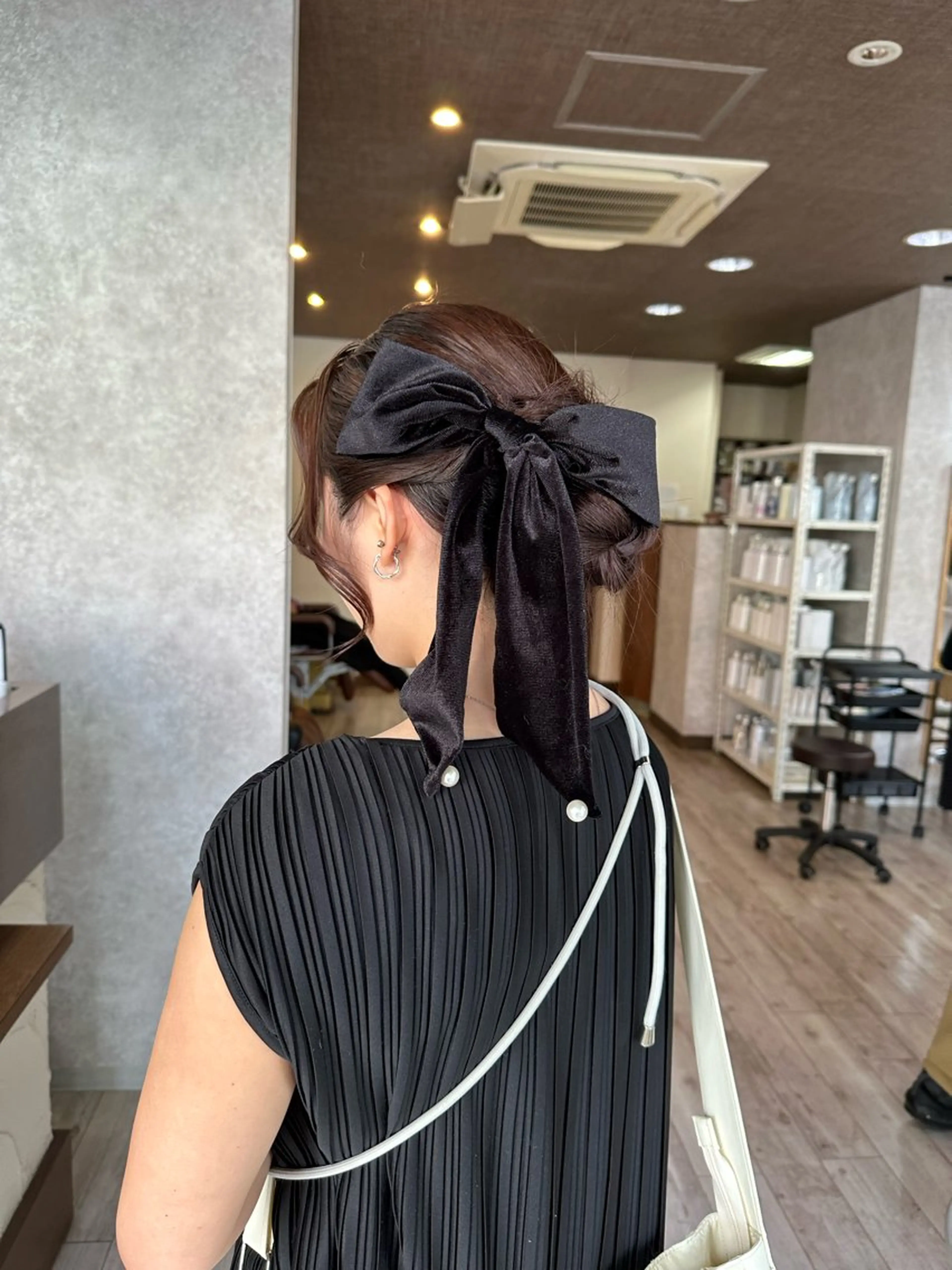 セミロング カラー ショコラグレージュ 透明感カラー グレージュ カット ヘアカラー レイヤー/高橋 みく /池下/千種のヘアスタイル