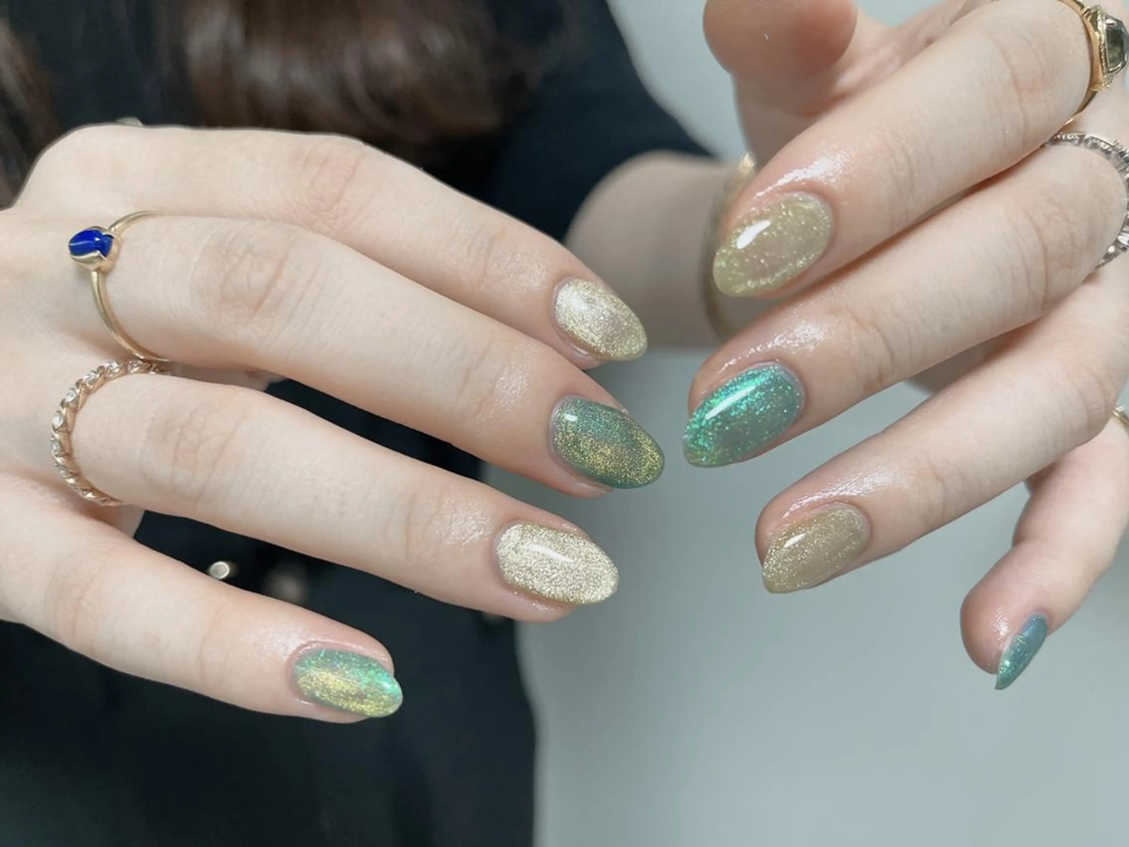 ネイル ハンドネイル 🦋y y Nail 🤍のネイルデザイン