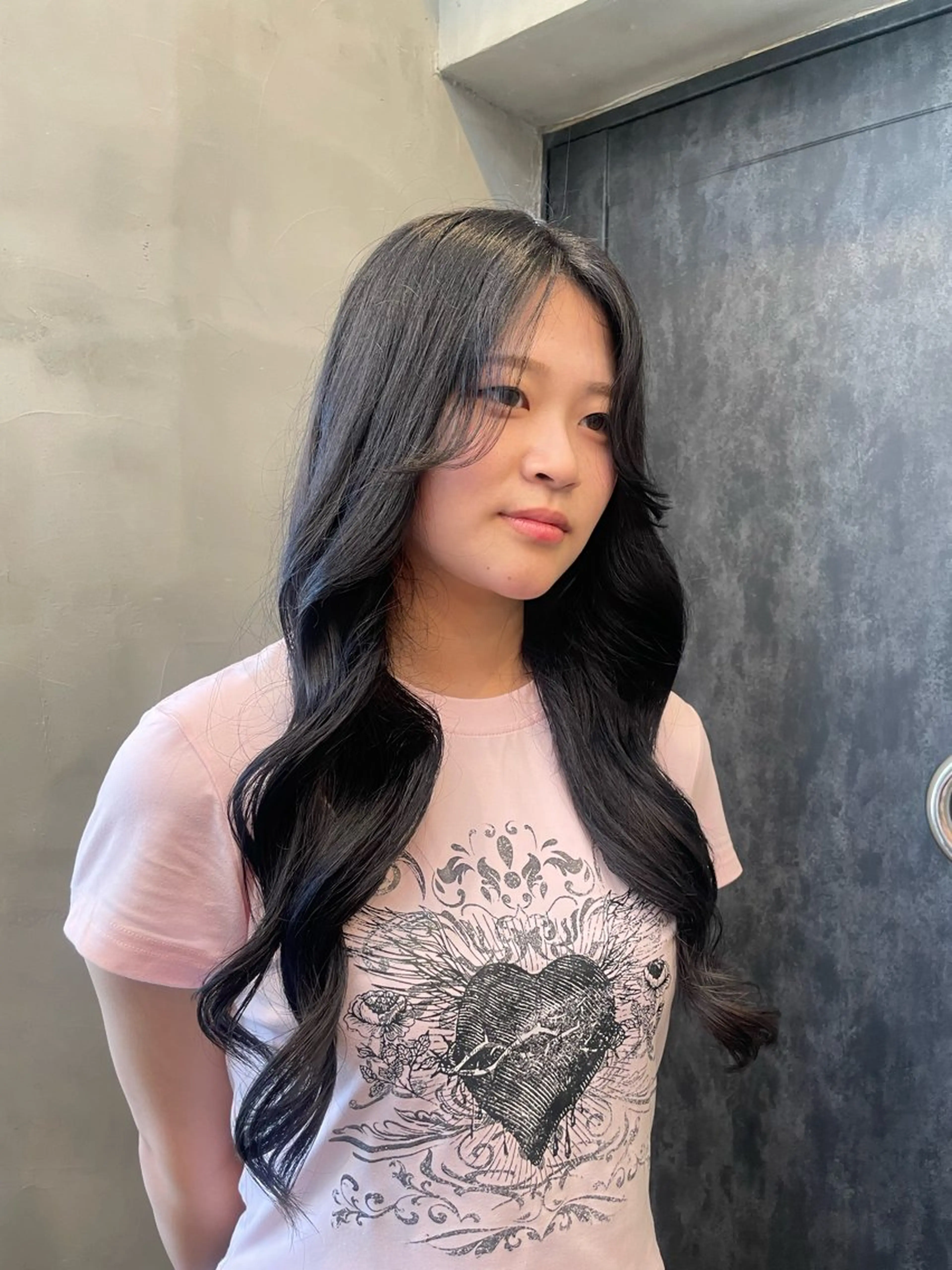 ロング カラー 髙杉 舞羽のヘアスタイル