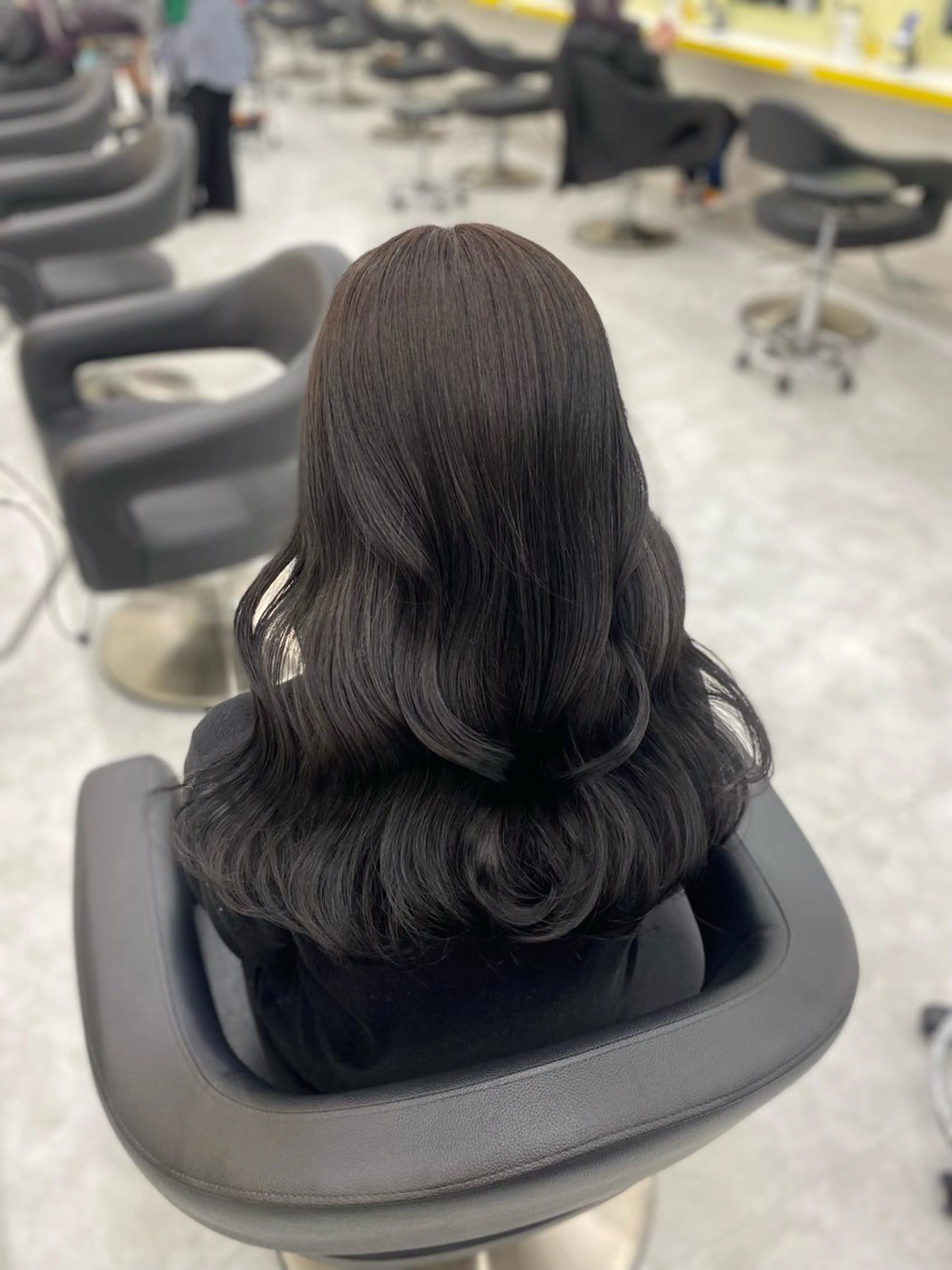ミディアム カラー パーマ ヘアアレンジ メンズ キッズ グレージュ ヘアカラー 💖横浜ブリーチなし 💖MIHOのヘアスタイル