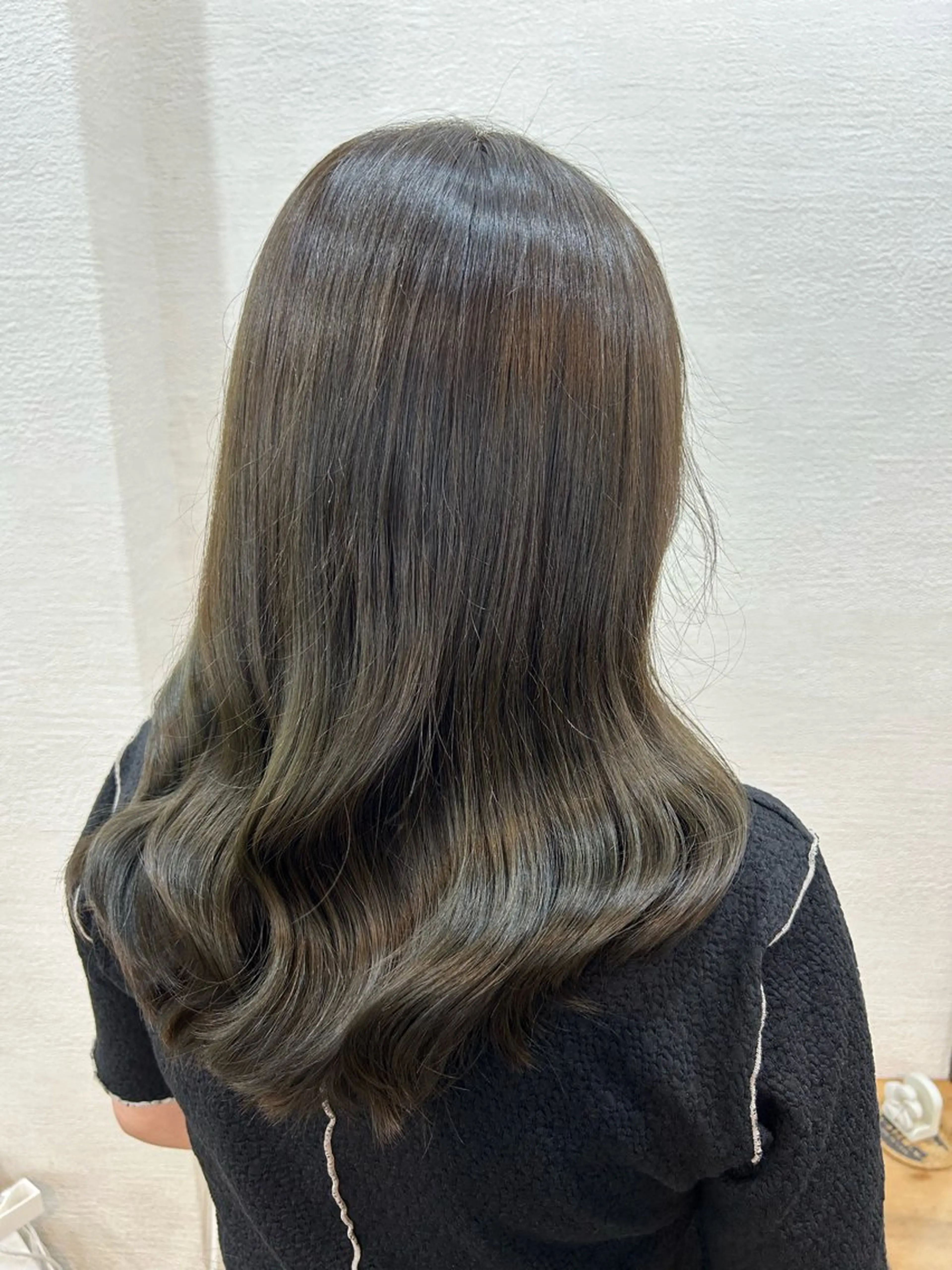 ロング カラー オリーブカラー ロング 🐰関根 さら🍒のヘアスタイル