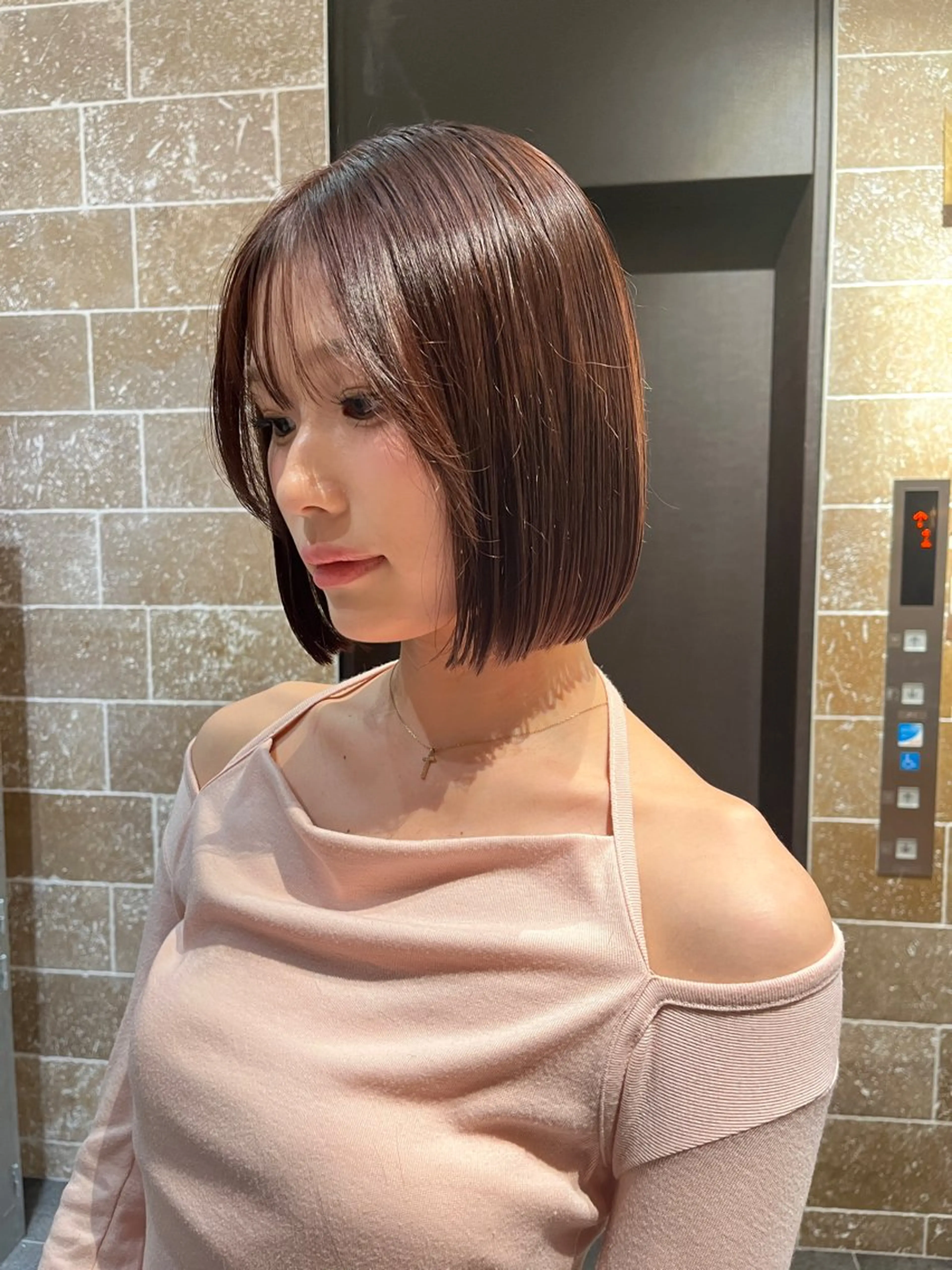 ショート ボブ MINX 外山 海成/銀座のヘアスタイル