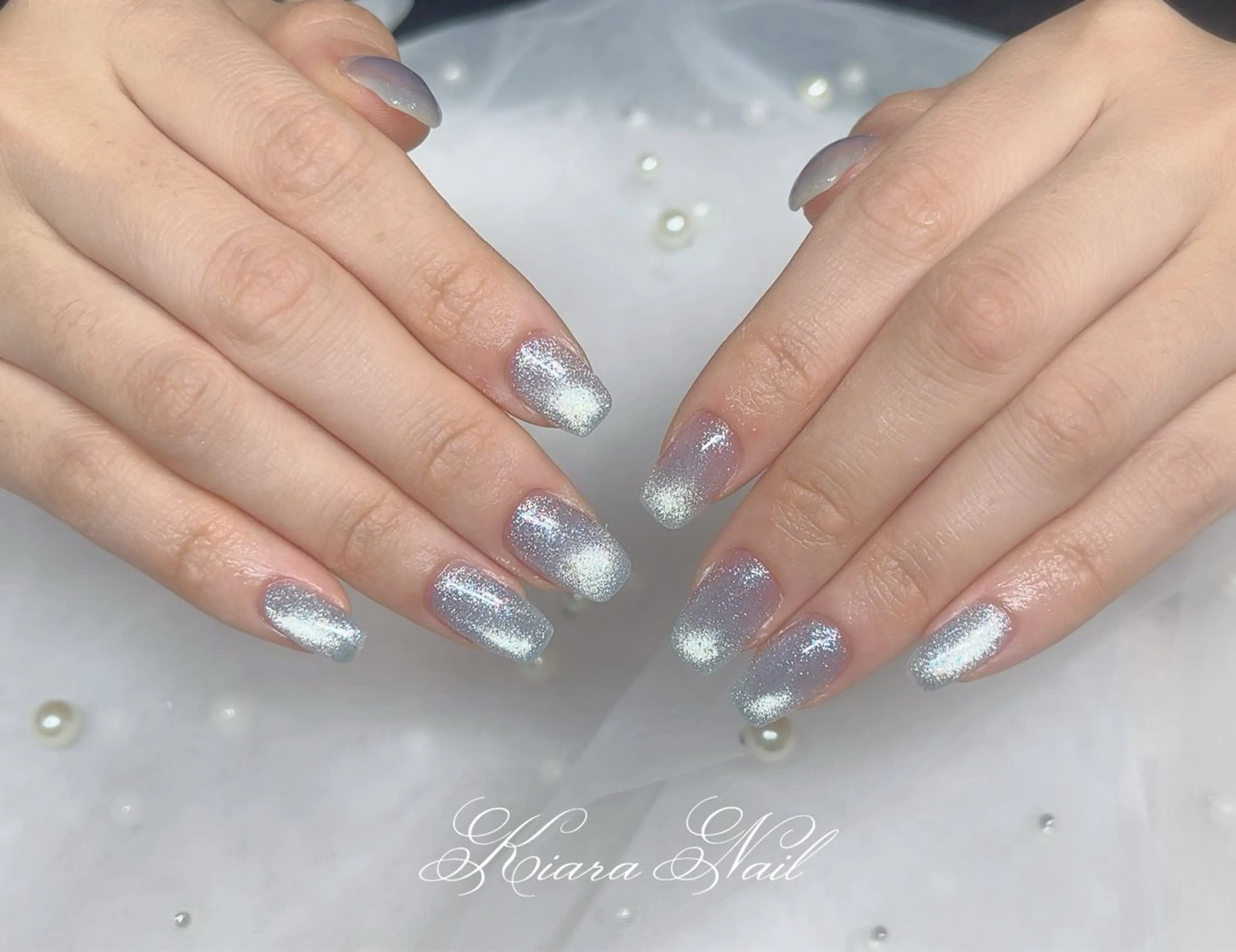 ネイル マグネットネイル 🍭Kiara Nail🍭のネイルデザイン
