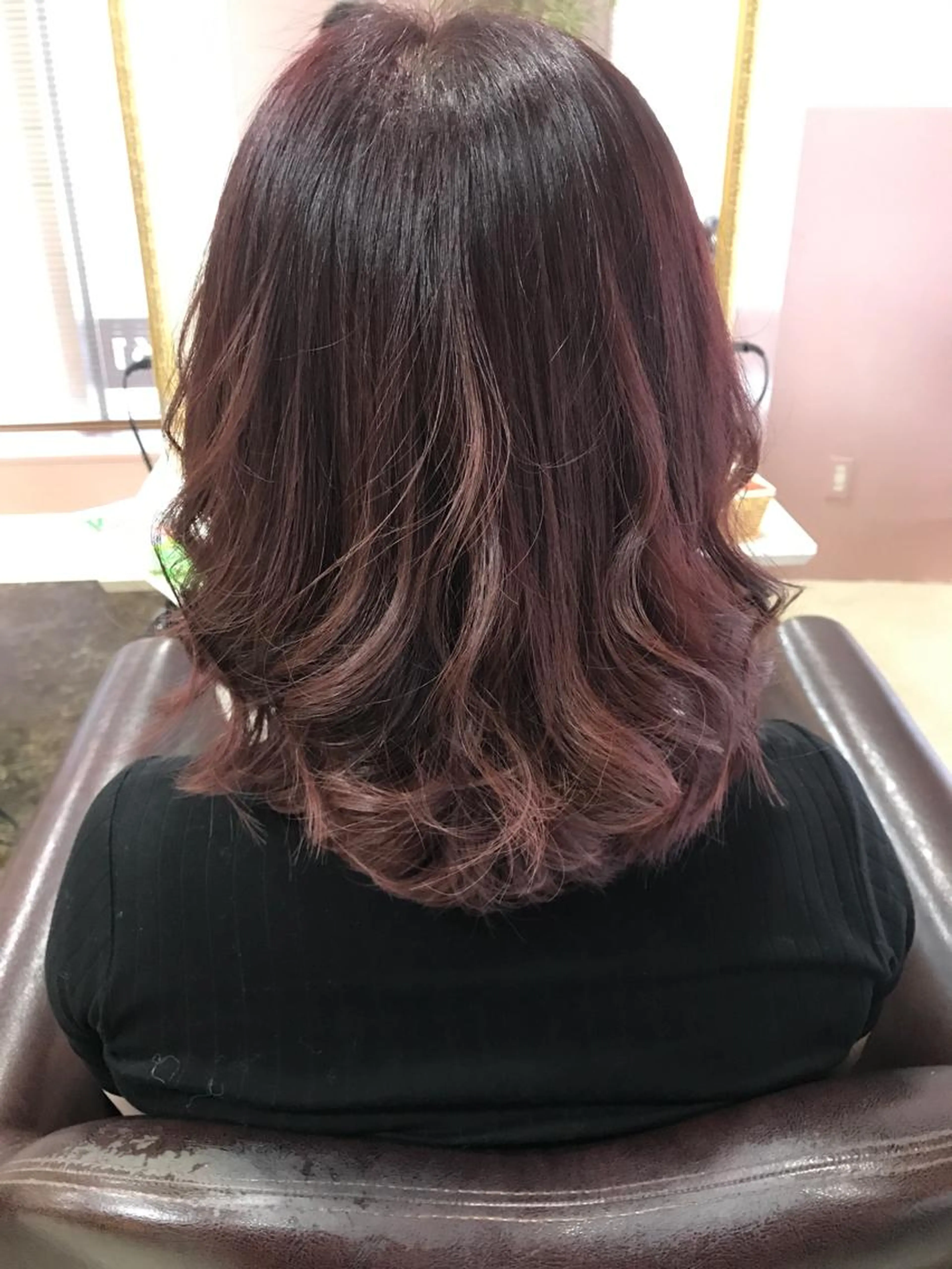 カット+全体カラー 当店の顧客様からの御紹介で、この度初回ご来店の御新規様は¥500OFF致します🌈の写真