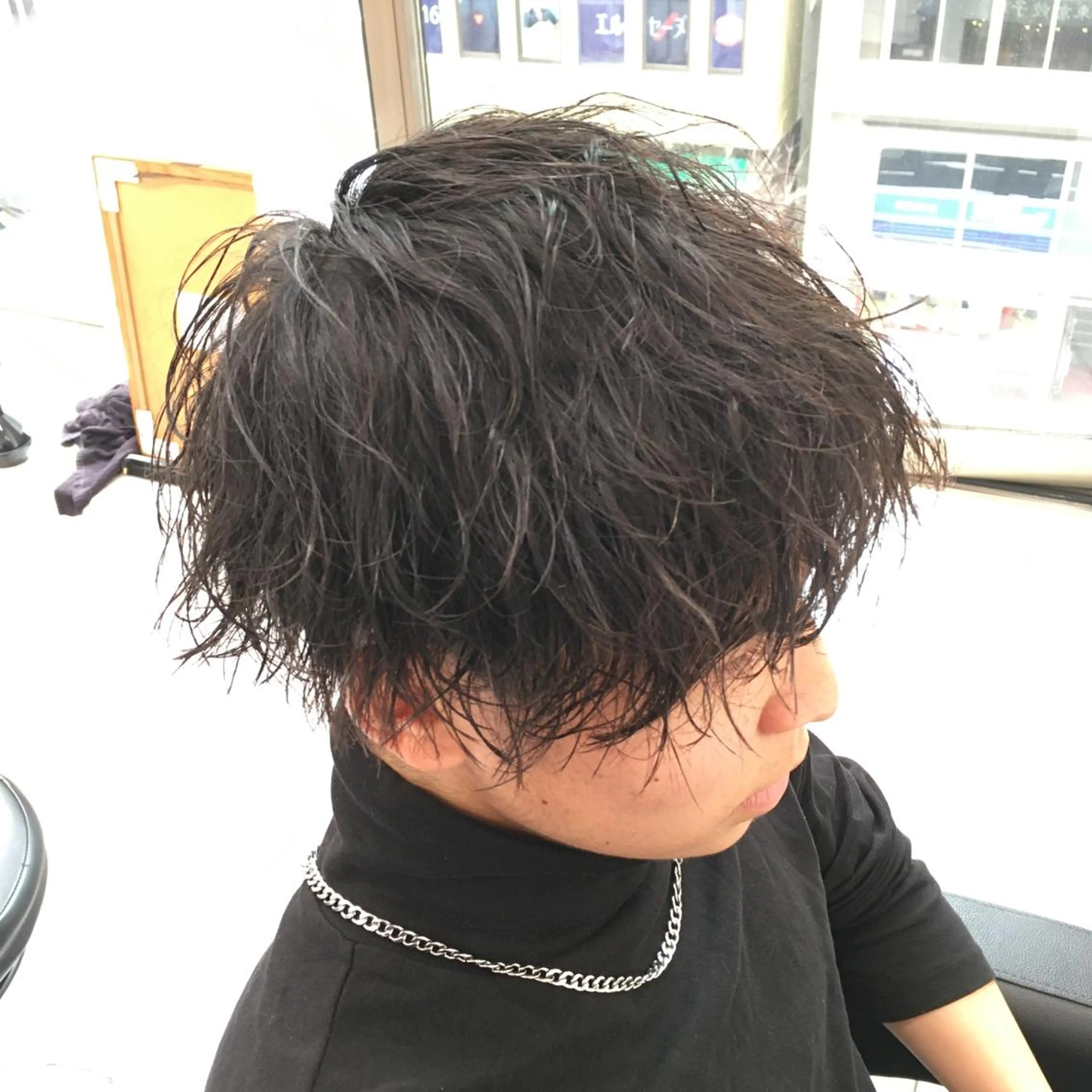 ショート パーマ ヘアアレンジ メンズ SALOWIN横浜店所属・🔥メンズ特化🔥 木村 祐太のヘアスタイル