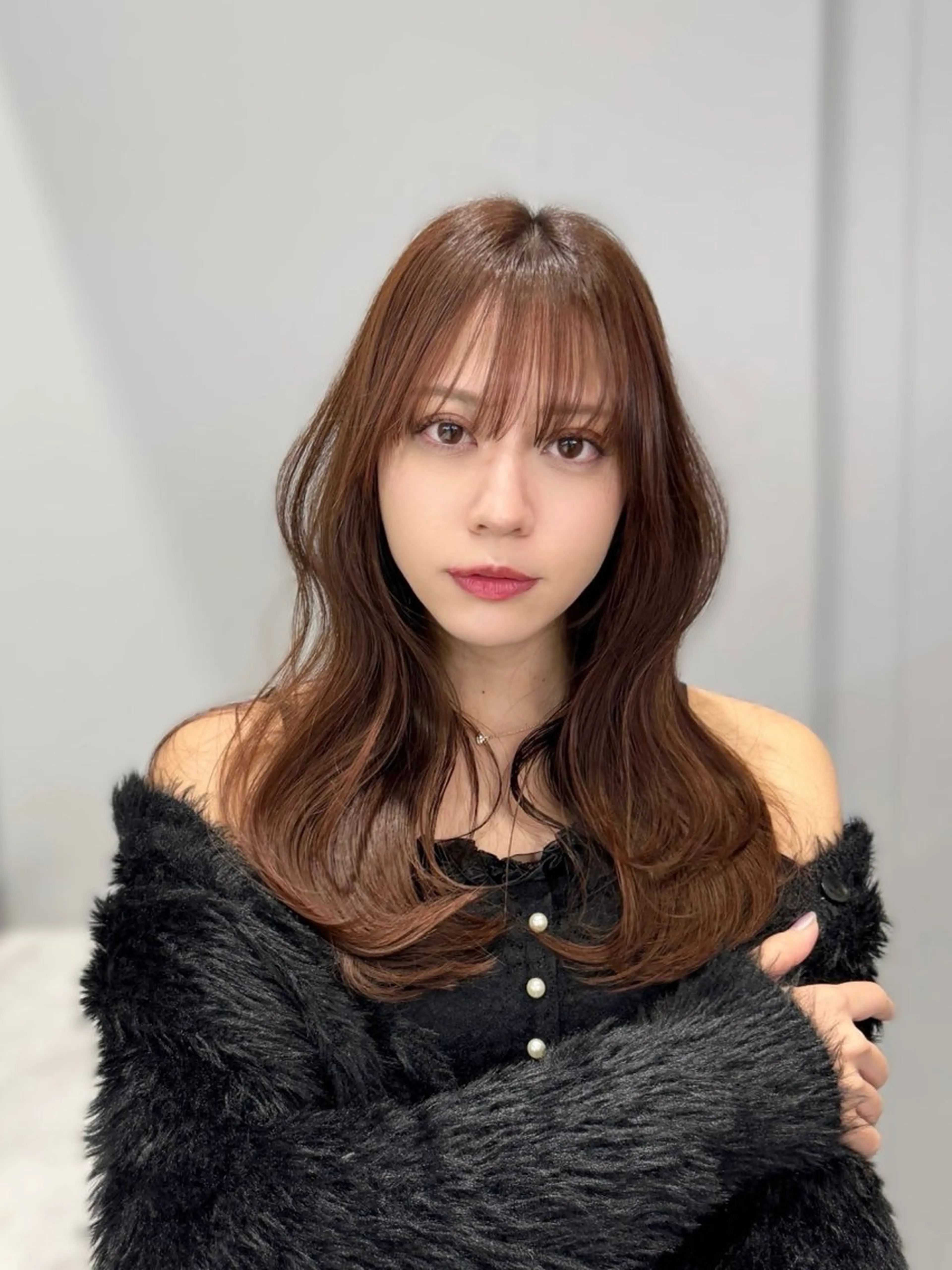 セミロング カラー カット ヘアカラー トリートメント 🦋韓国系指名No1 店長/圓山 祐也🦋のヘアスタイル