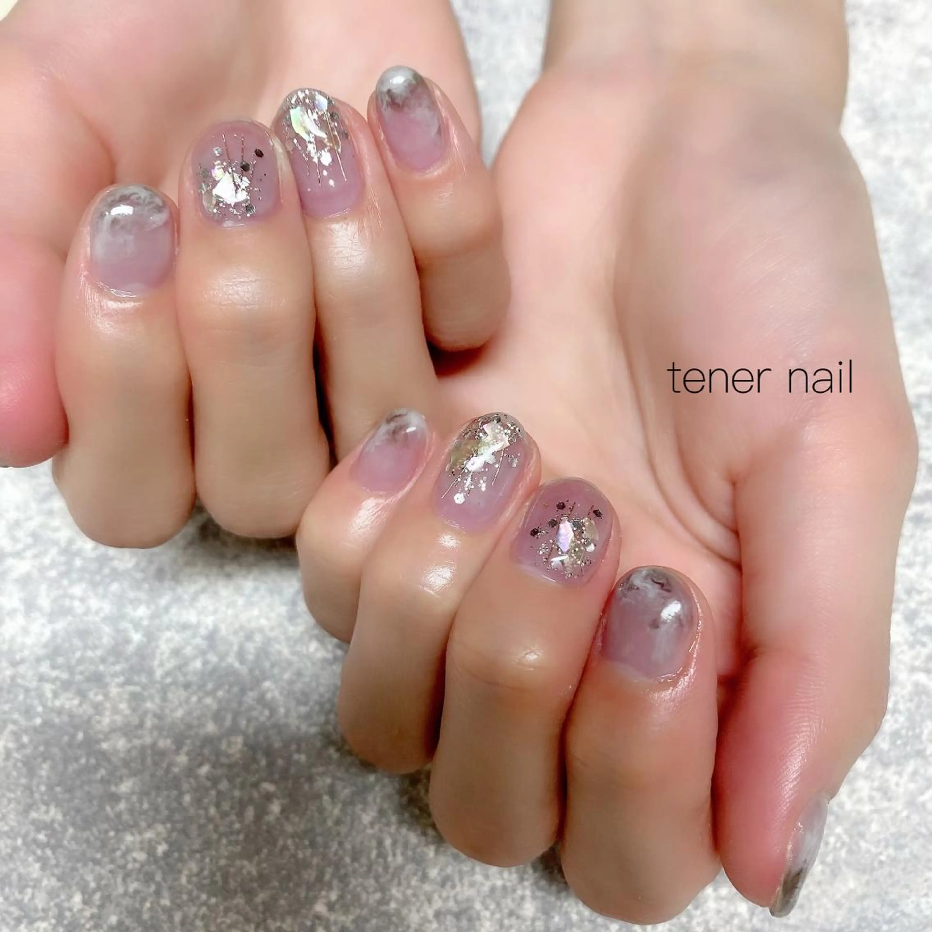 ネイル ニュアンスネイル テネルネイル tener nailのネイルデザイン