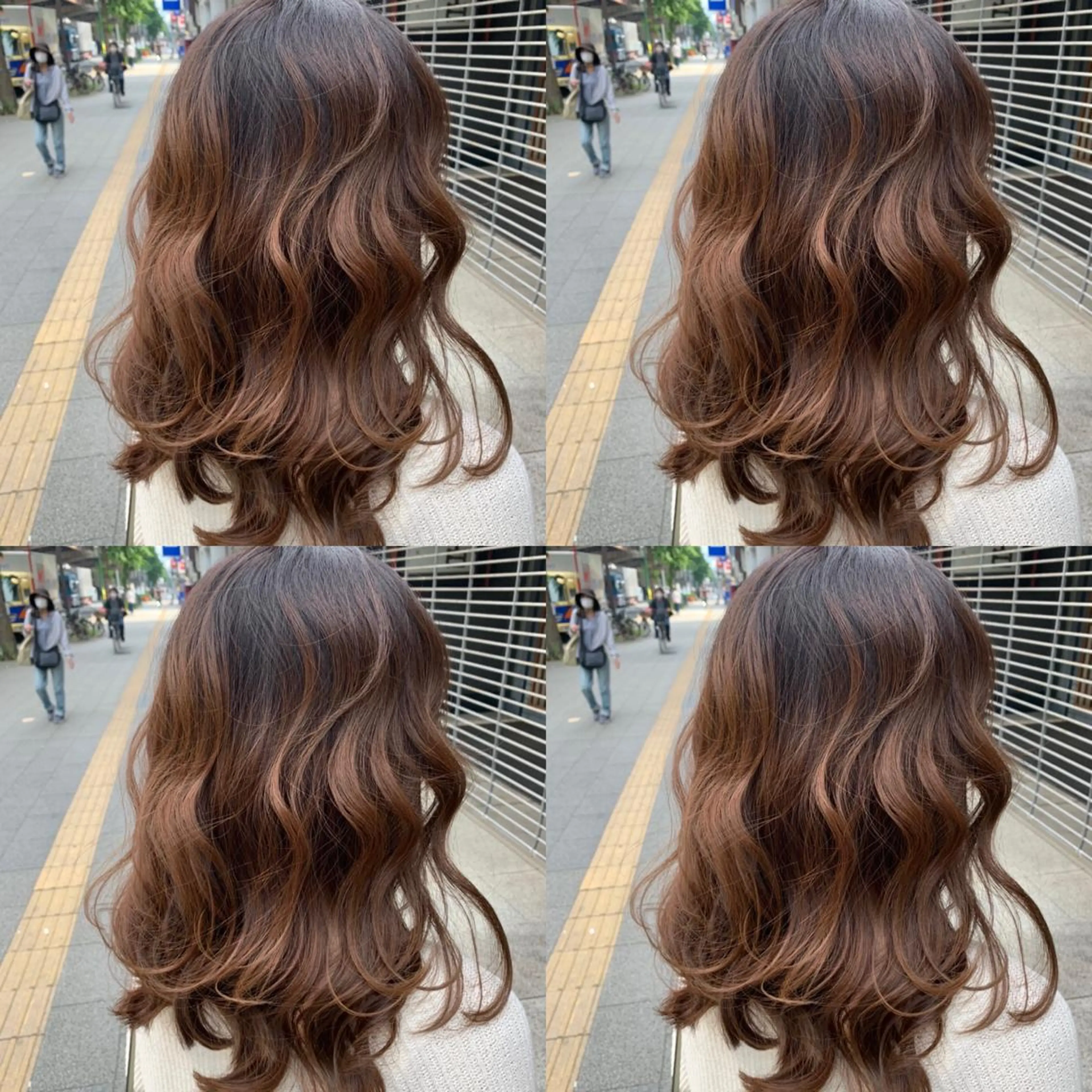 ミディアム ✨髪質改善✖︎顔周り レイヤー✨ナカムラのヘアスタイル