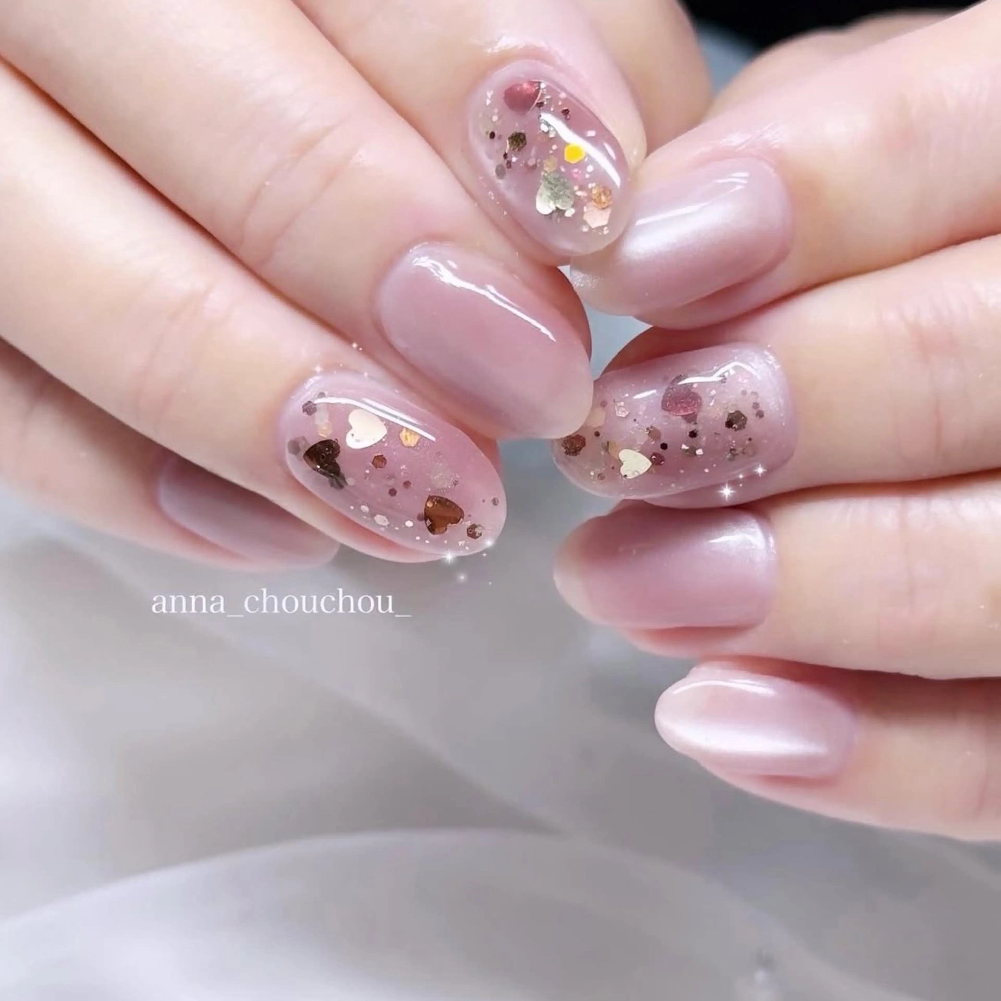 ネイル ハンドネイル Anna Sano⭐️のネイルデザイン