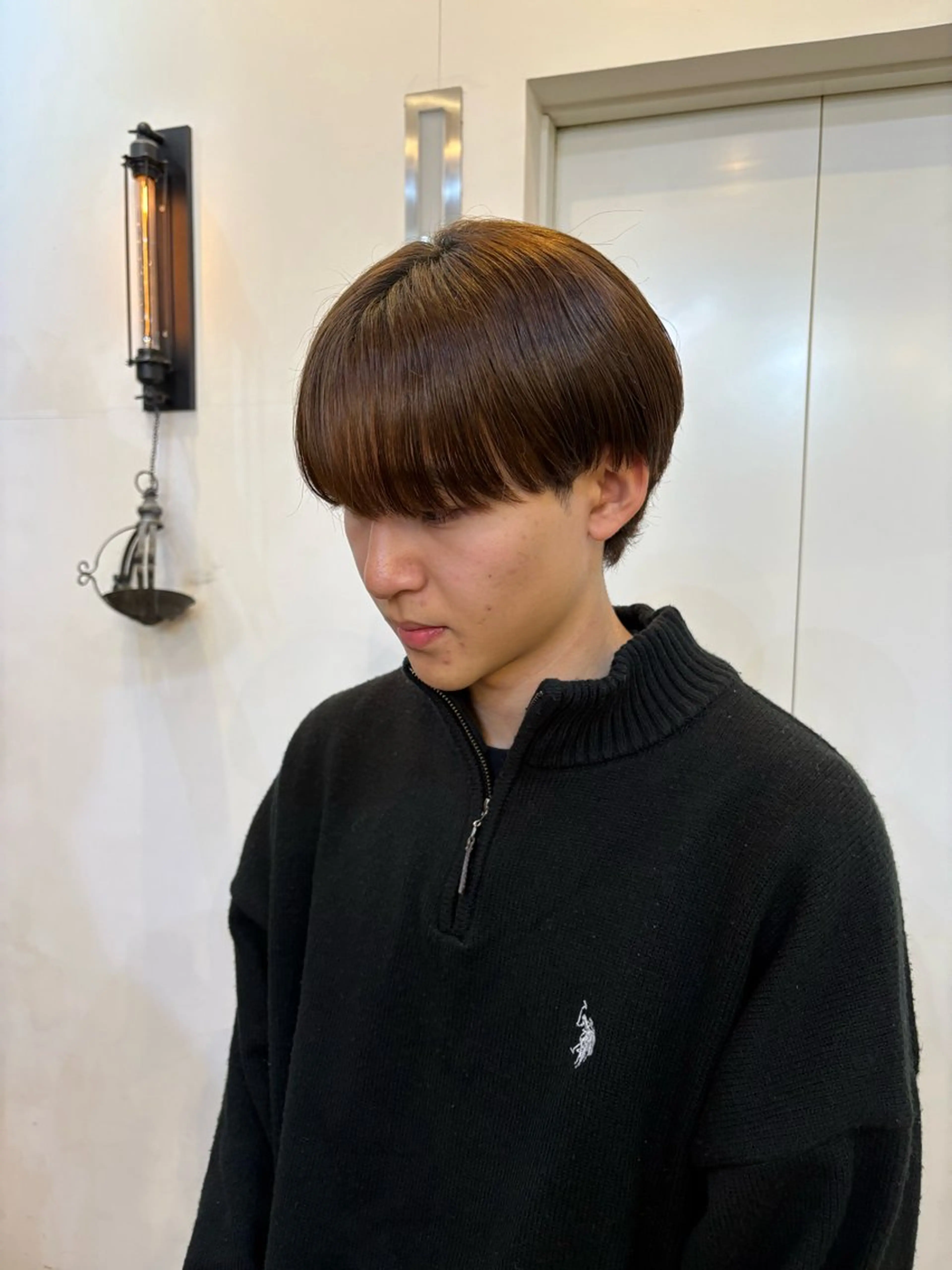 メンズ マッシュ カット トリートメント 似合わせカット‪// 鶴我万唯華のヘアスタイル