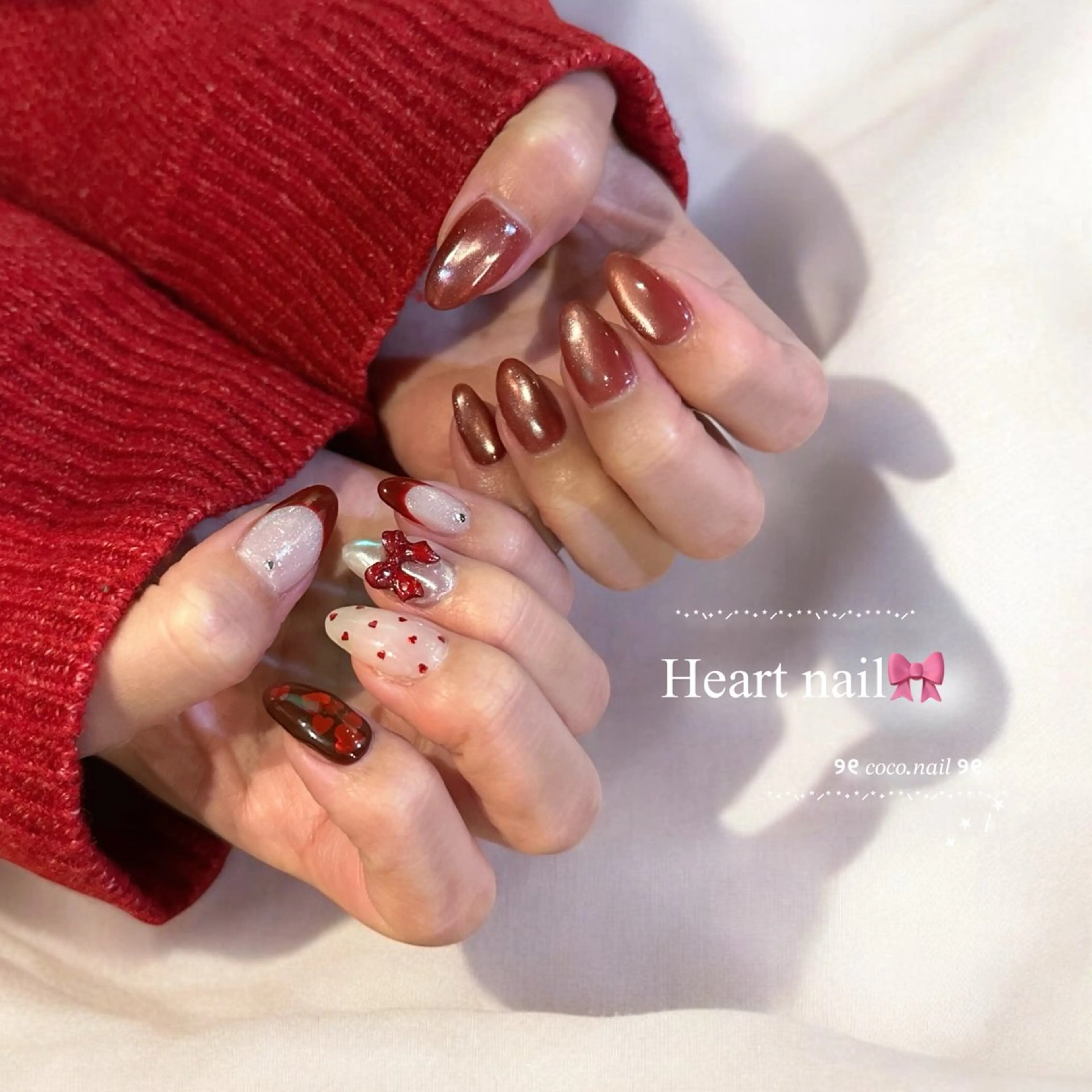 ネイル ハンドネイル フットネイル lili.nail y2k/長さ出しのネイルデザイン